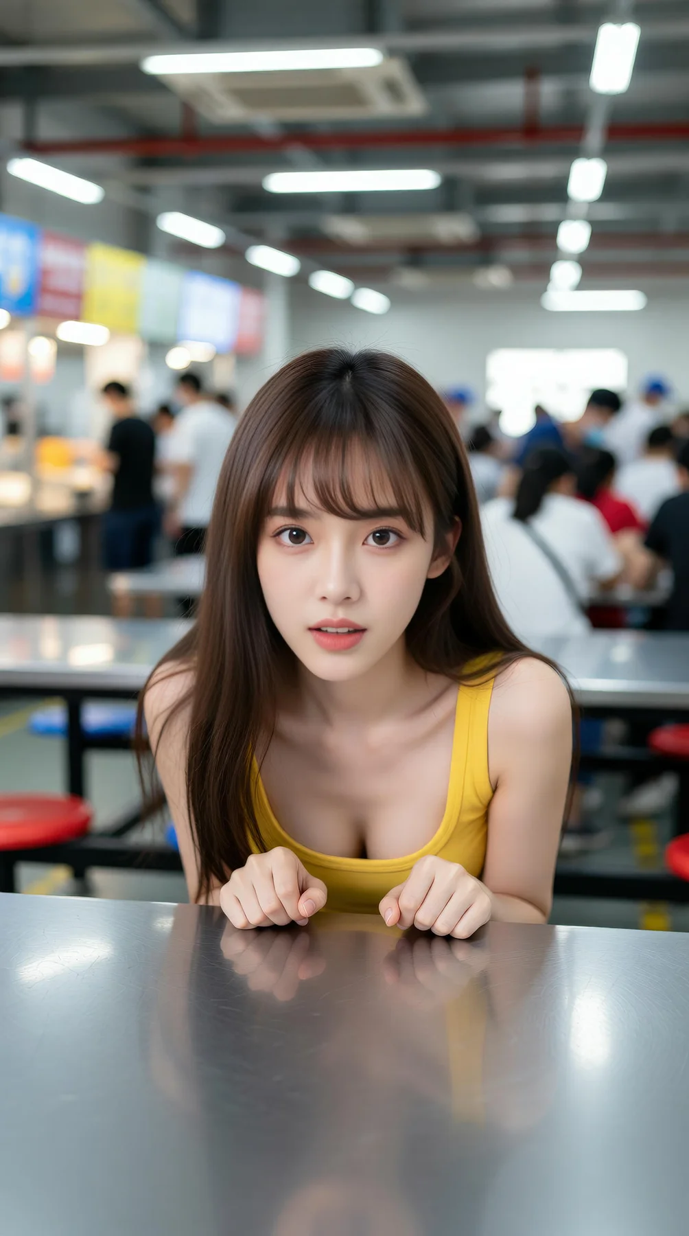 AIG  No.128 茗梓清纯打工妹的一天 - 9