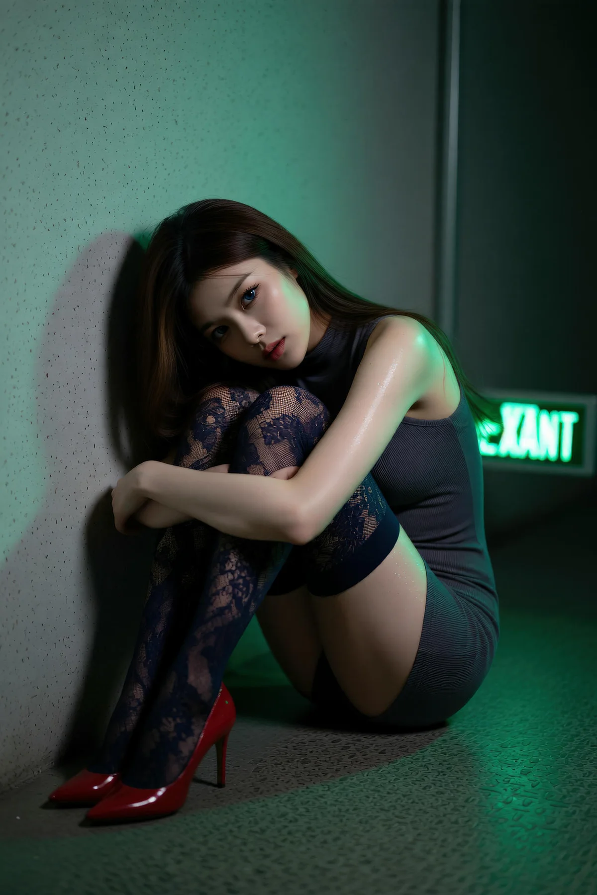 AIG No.130 luna 夜店美女美腿蕾丝写真 - 10