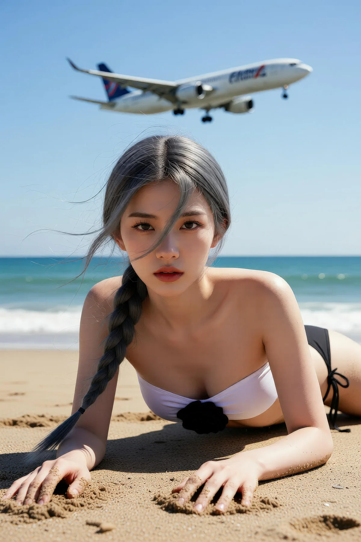 AIG  No.131 熙蕾学姐ruby沙滩比基尼美腿 - 3