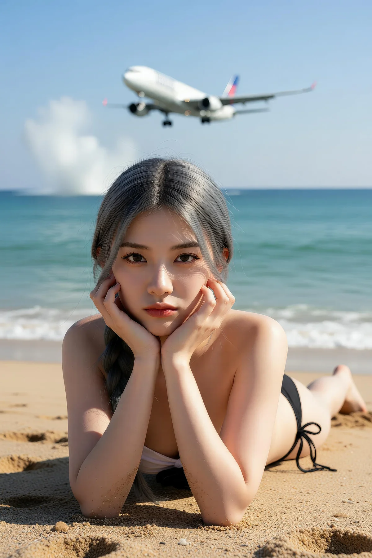 AIG  No.131 熙蕾学姐ruby沙滩比基尼美腿 - 6