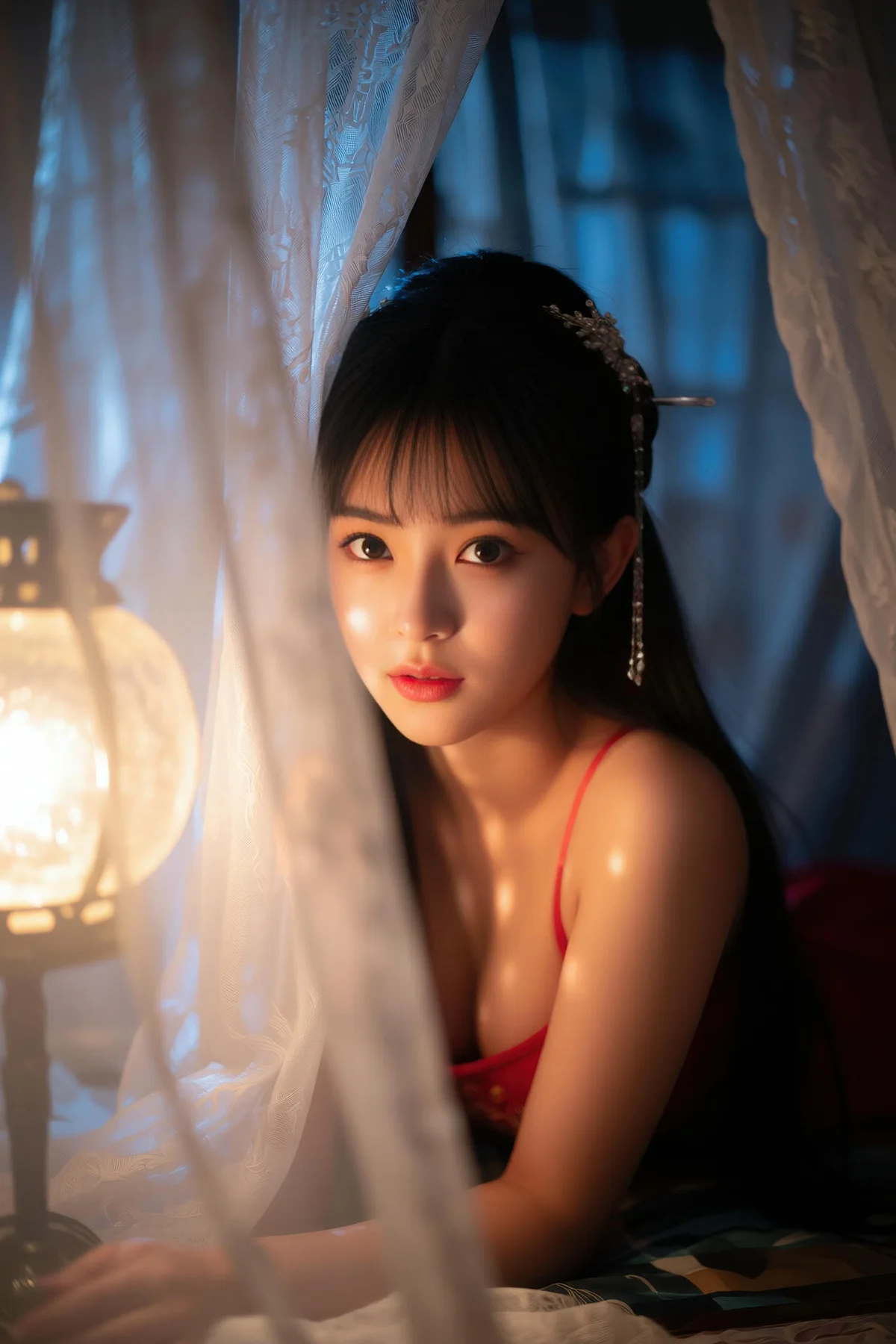 AIG  No.138 猫猫er古装红裙性感写真 - 1