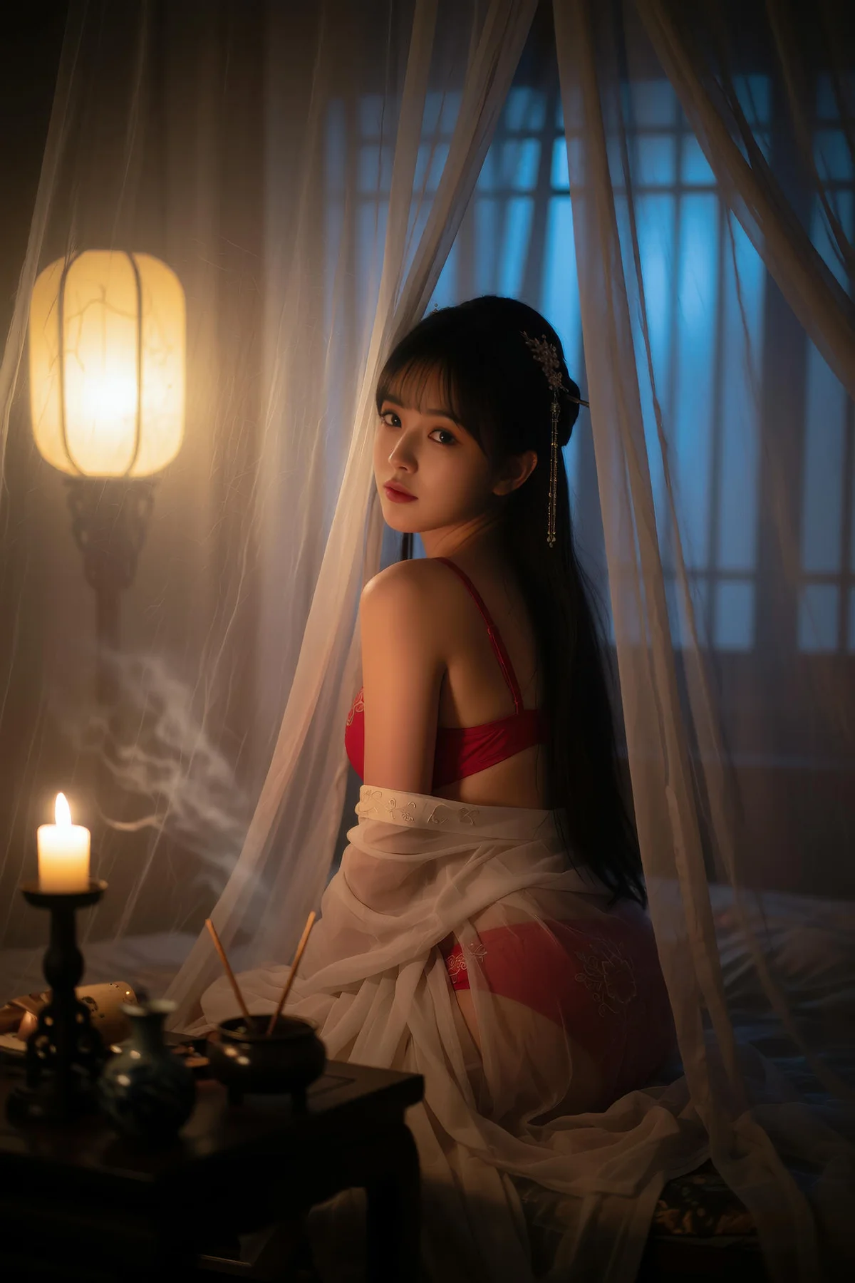 AIG  No.138 猫猫er古装红裙性感写真 - 2