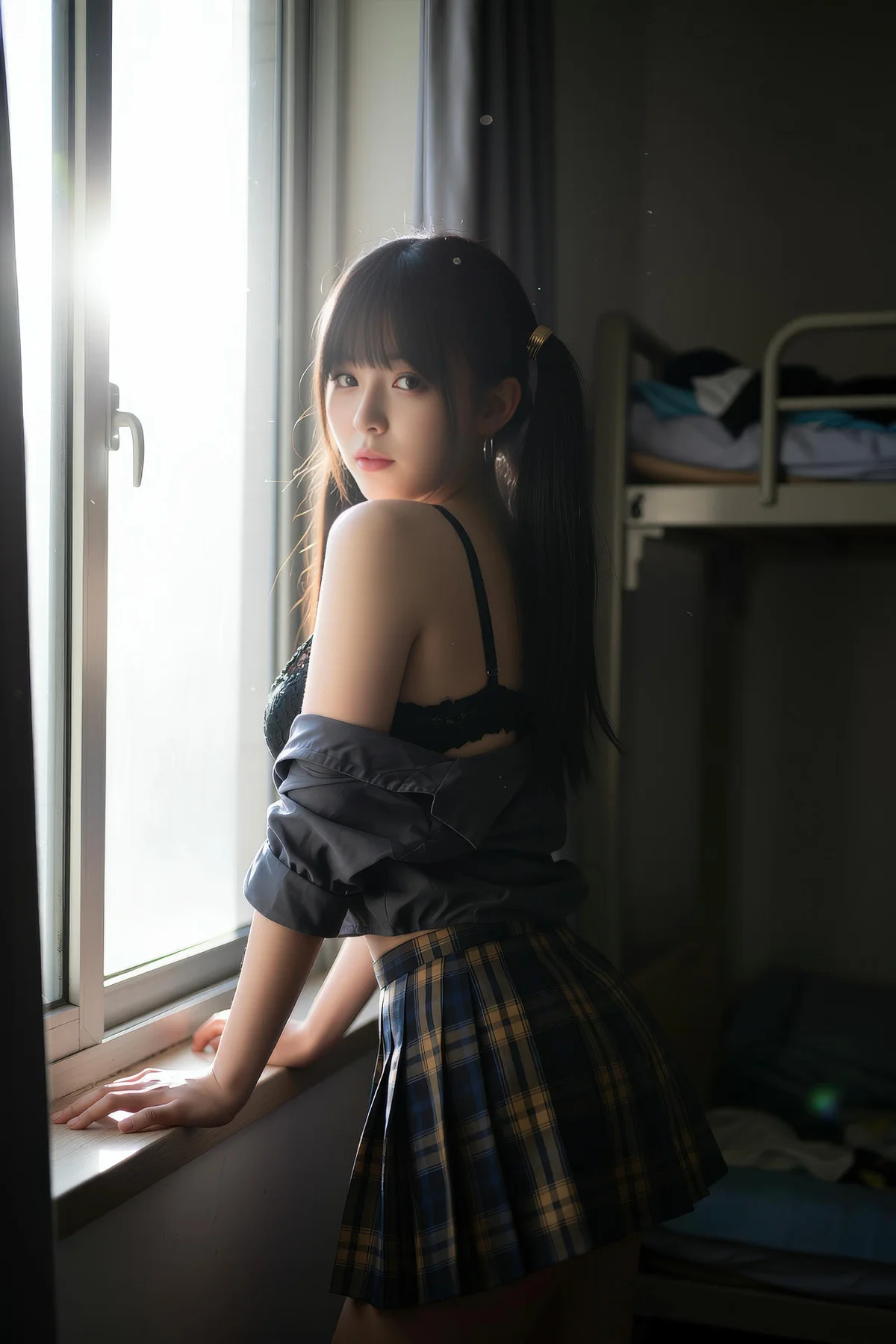 AIG  No.141 柚柚sasa俏皮少女jk制服玉体 - 3