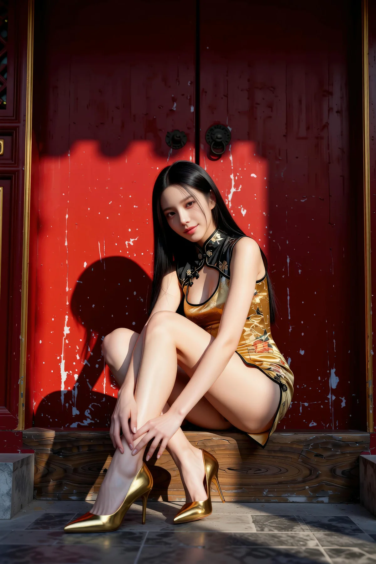 AIG  No.145 米妹超短旗袍翘臀 - 2