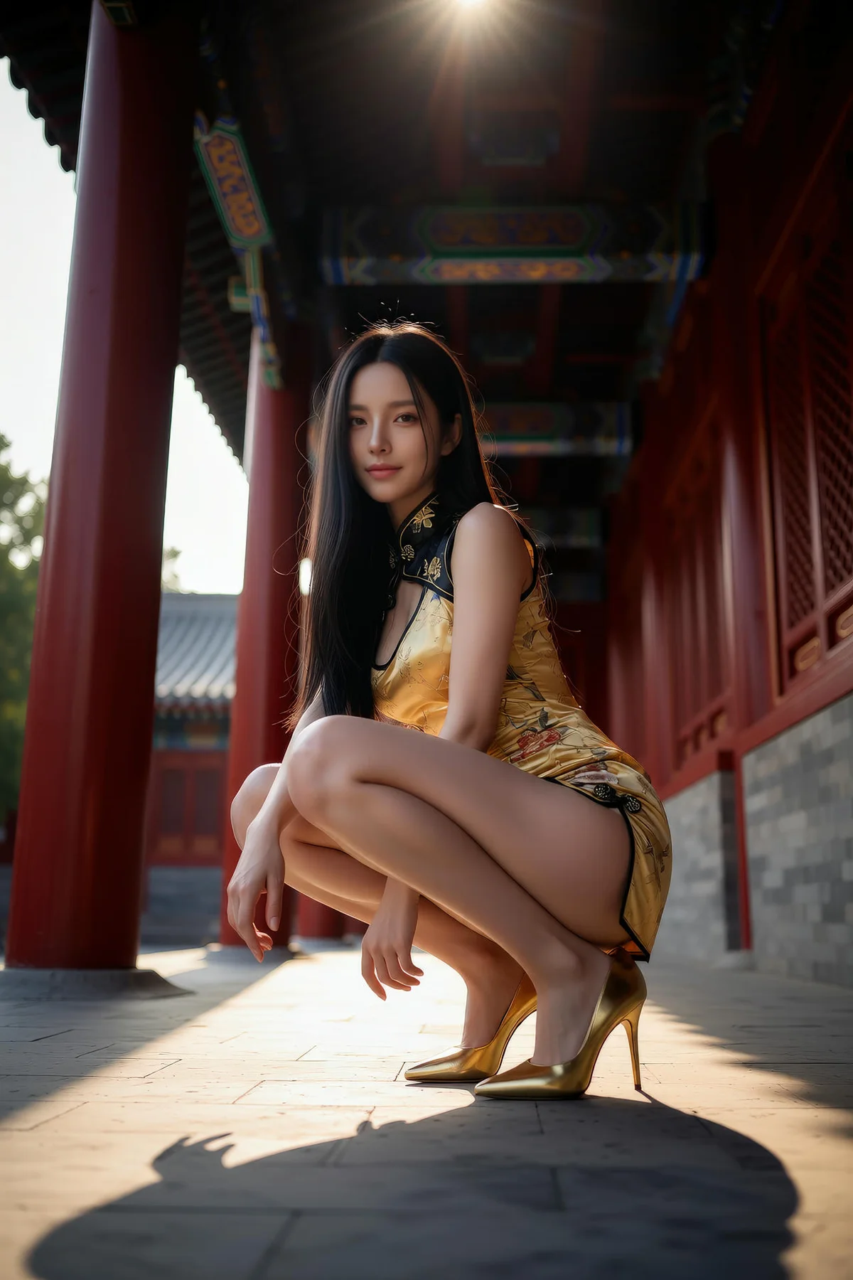 AIG  No.145 米妹超短旗袍翘臀 - 3