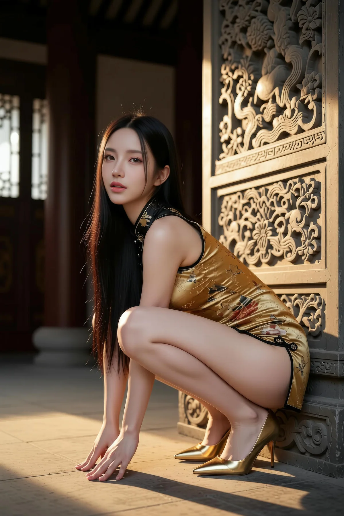 AIG  No.145 米妹超短旗袍翘臀 - 4