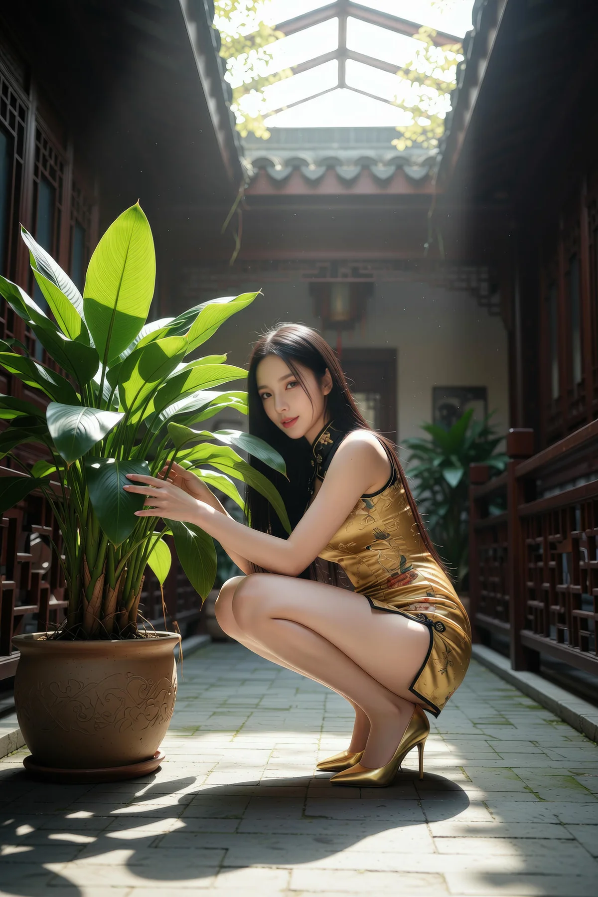 AIG  No.145 米妹超短旗袍翘臀 - 3