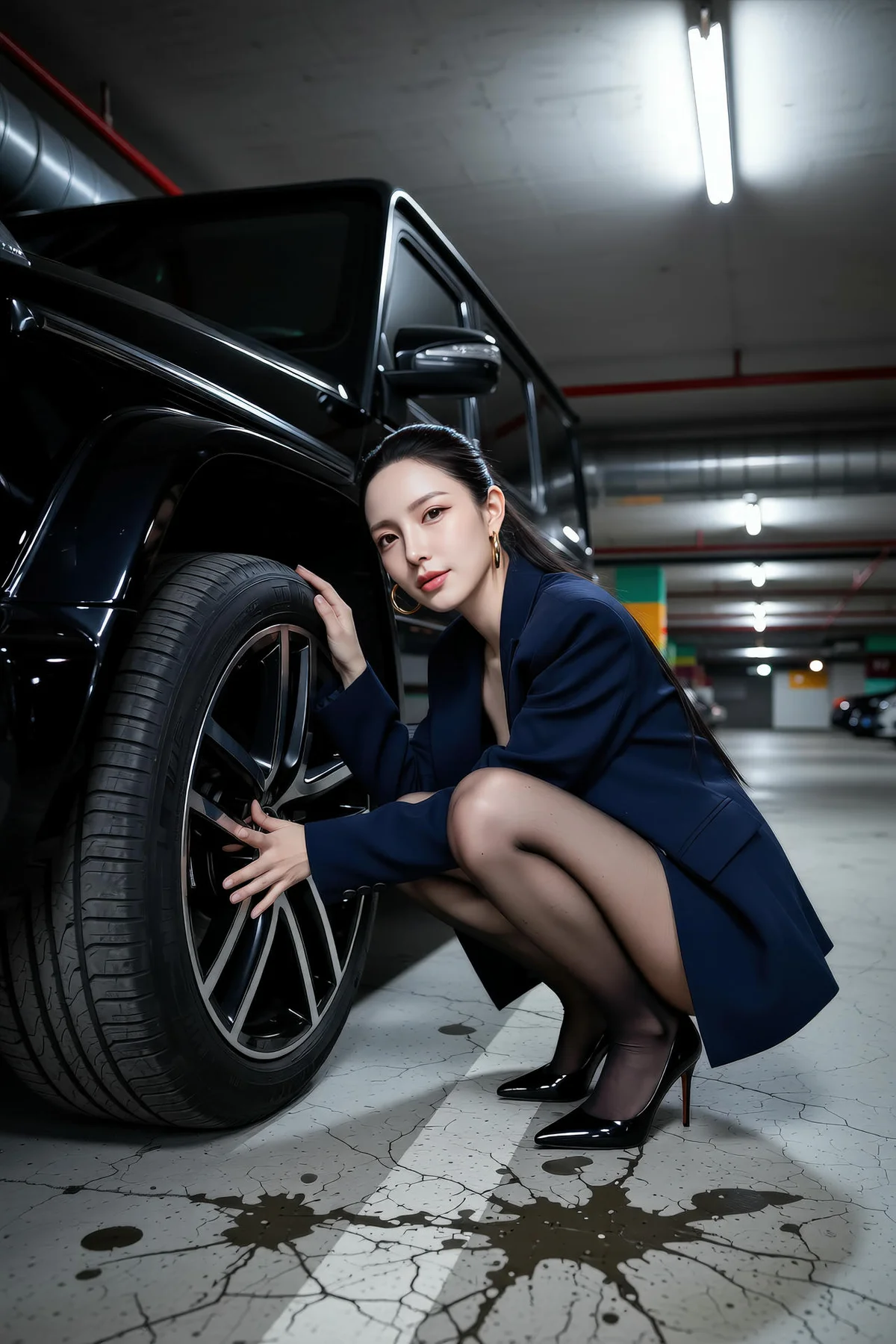 AIG  No.147 米妹超市透视黑丝 - 6