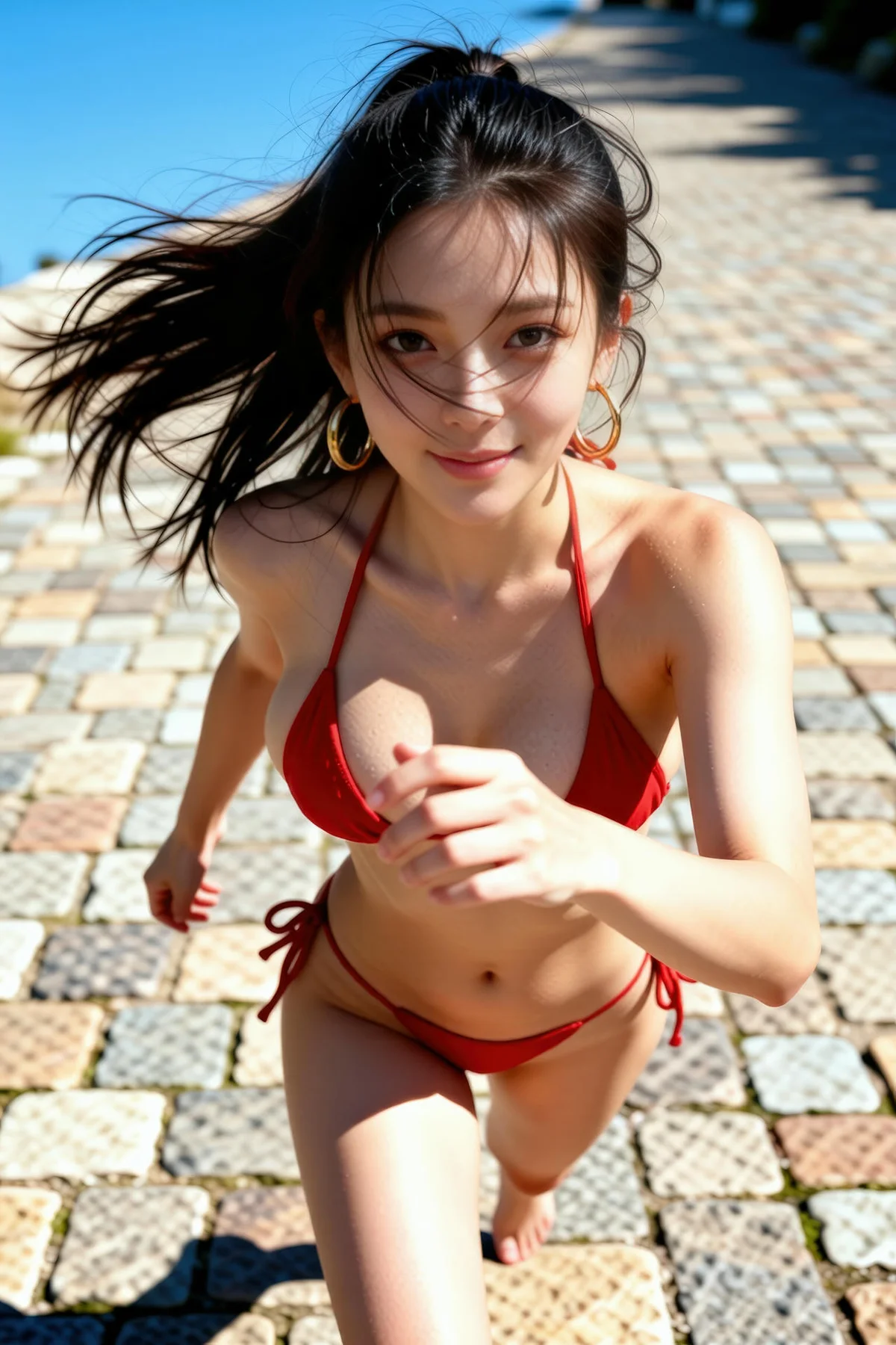 AIG  No.151 乐瑶红色比基尼性感身材 - 3