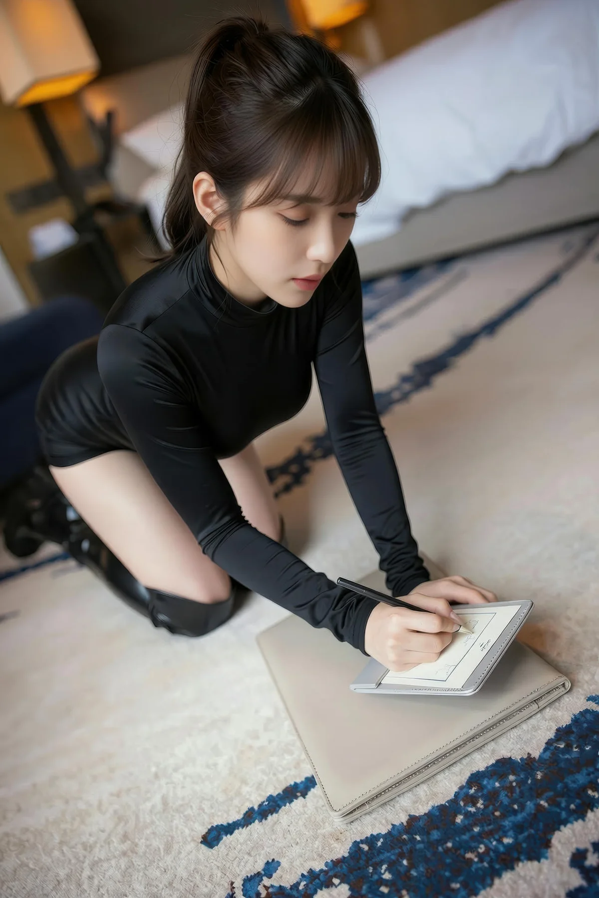 AIG  No.164 佳汐黑色紧身衣 - 10