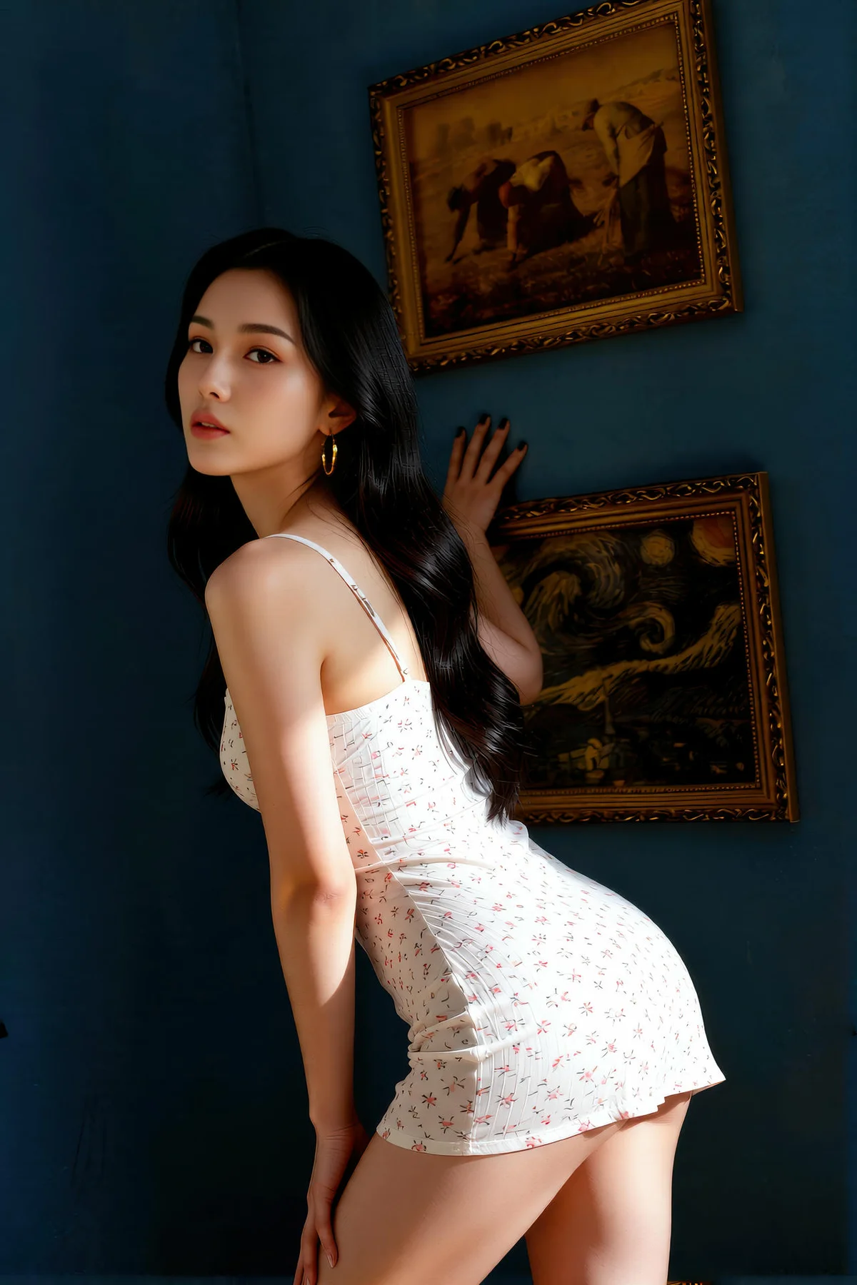 AIG  No.178 乐瑶碎花紧身裙曼妙身姿 - 1