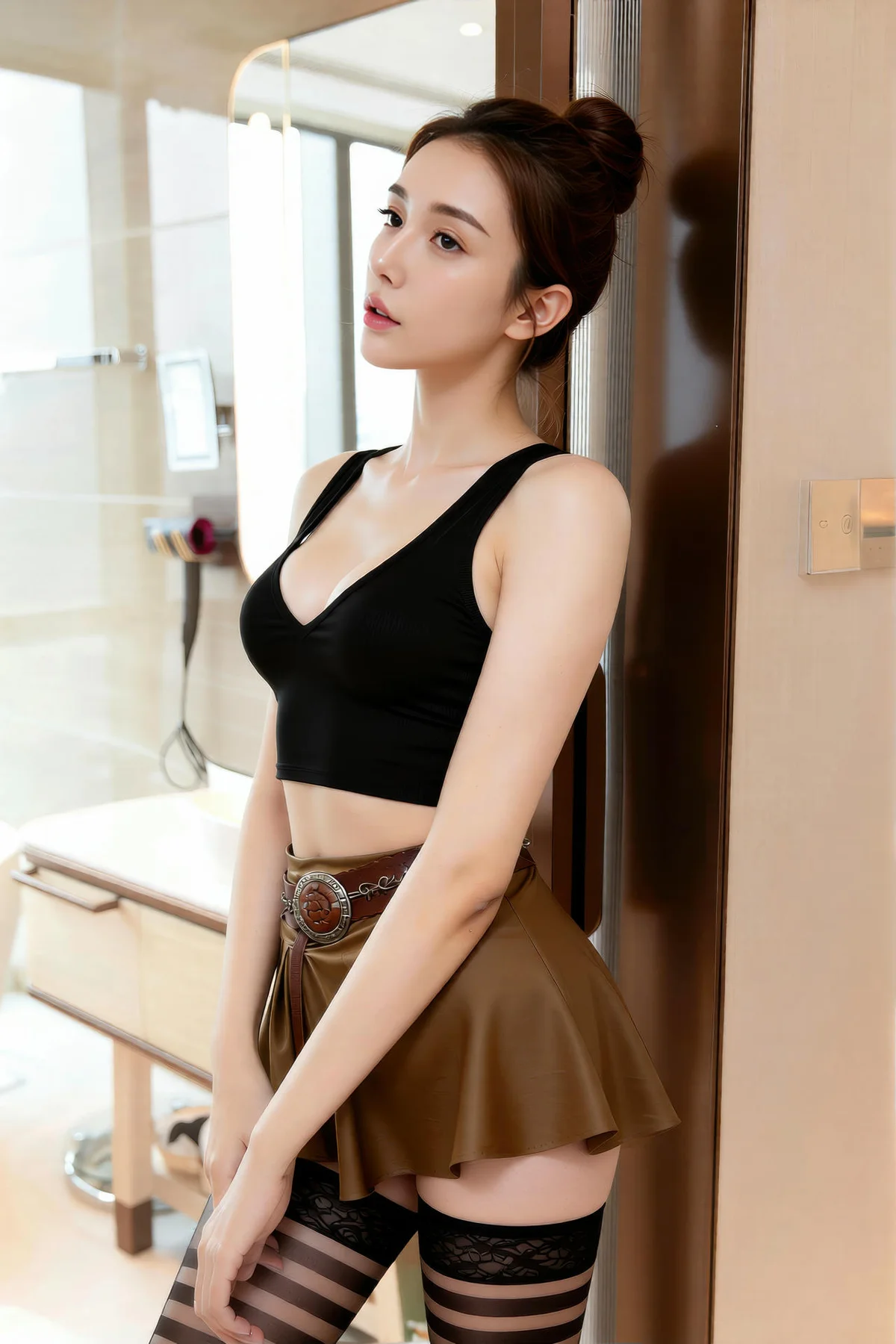 AIG  No.195 一柠翘臀黑丝私房 - 3