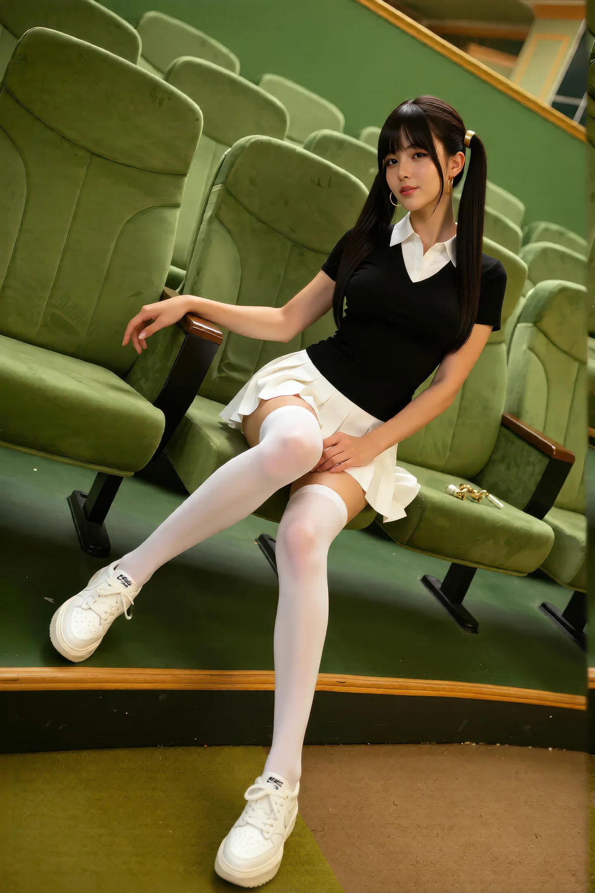 AIG  No.213 柚柚sasa短裙白丝 - 2