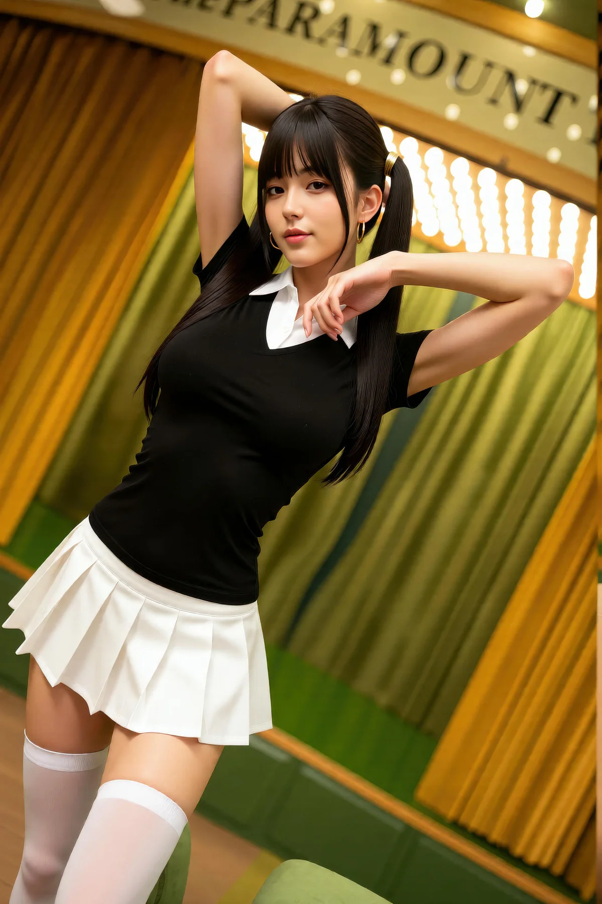 AIG  No.213 柚柚sasa短裙白丝 - 3