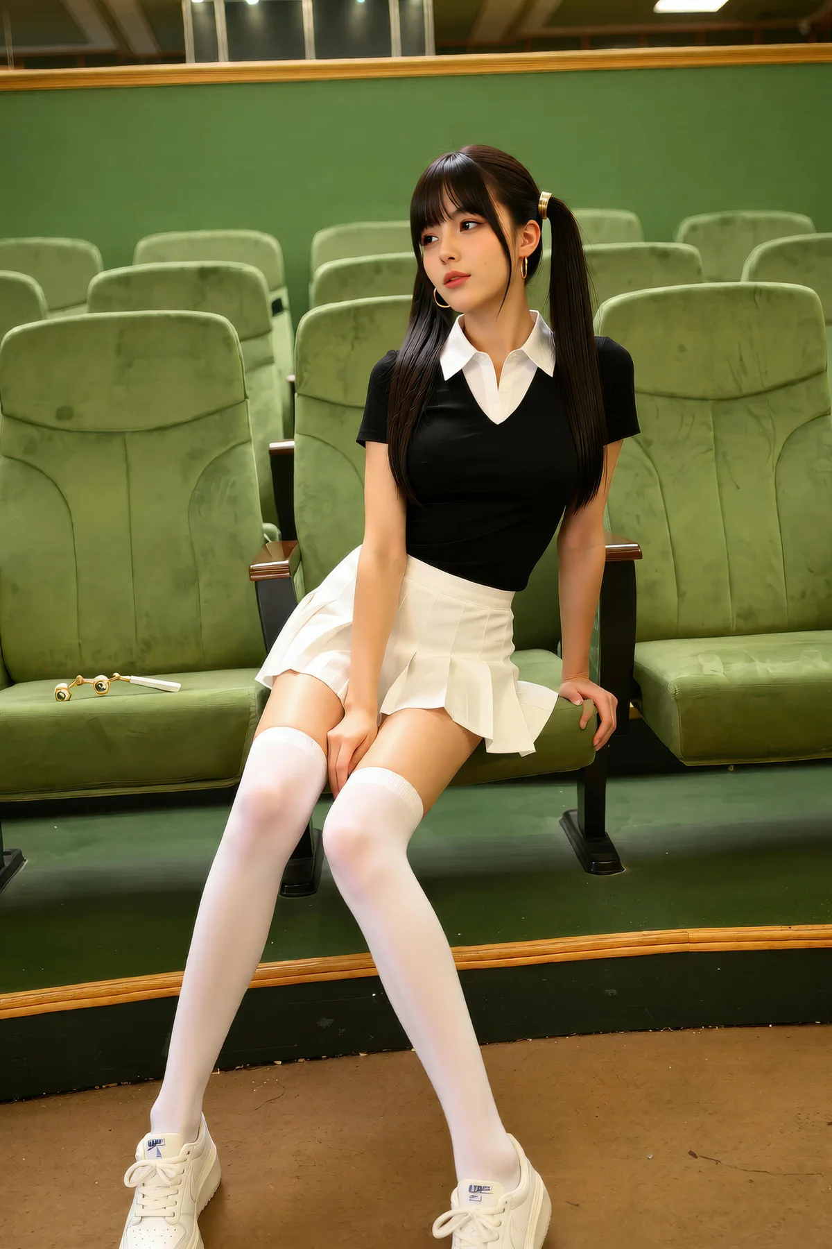 AIG  No.213 柚柚sasa短裙白丝 - 10