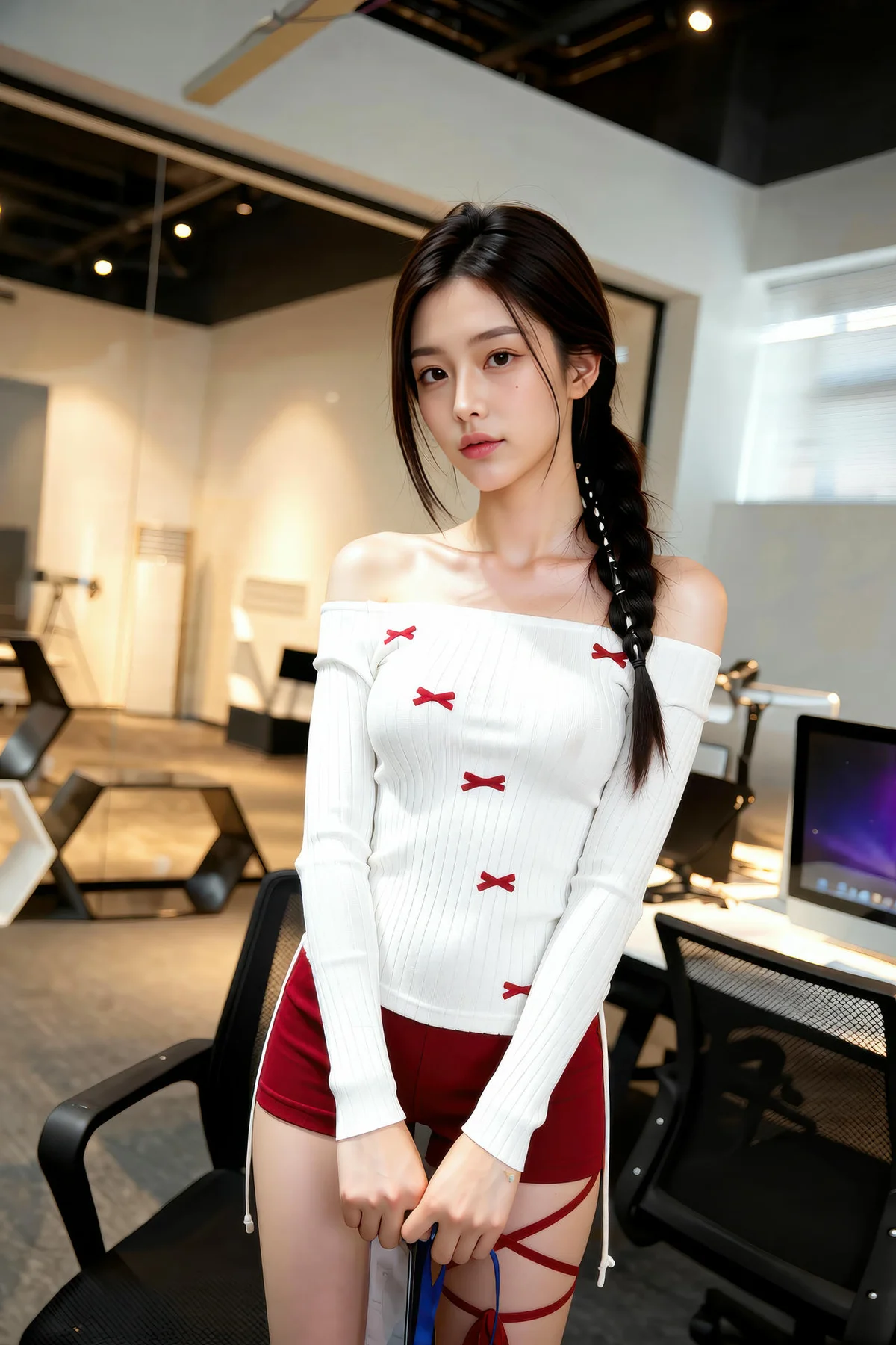 AIG  No.216 熙蕾学姐翘臀美腿 - 1