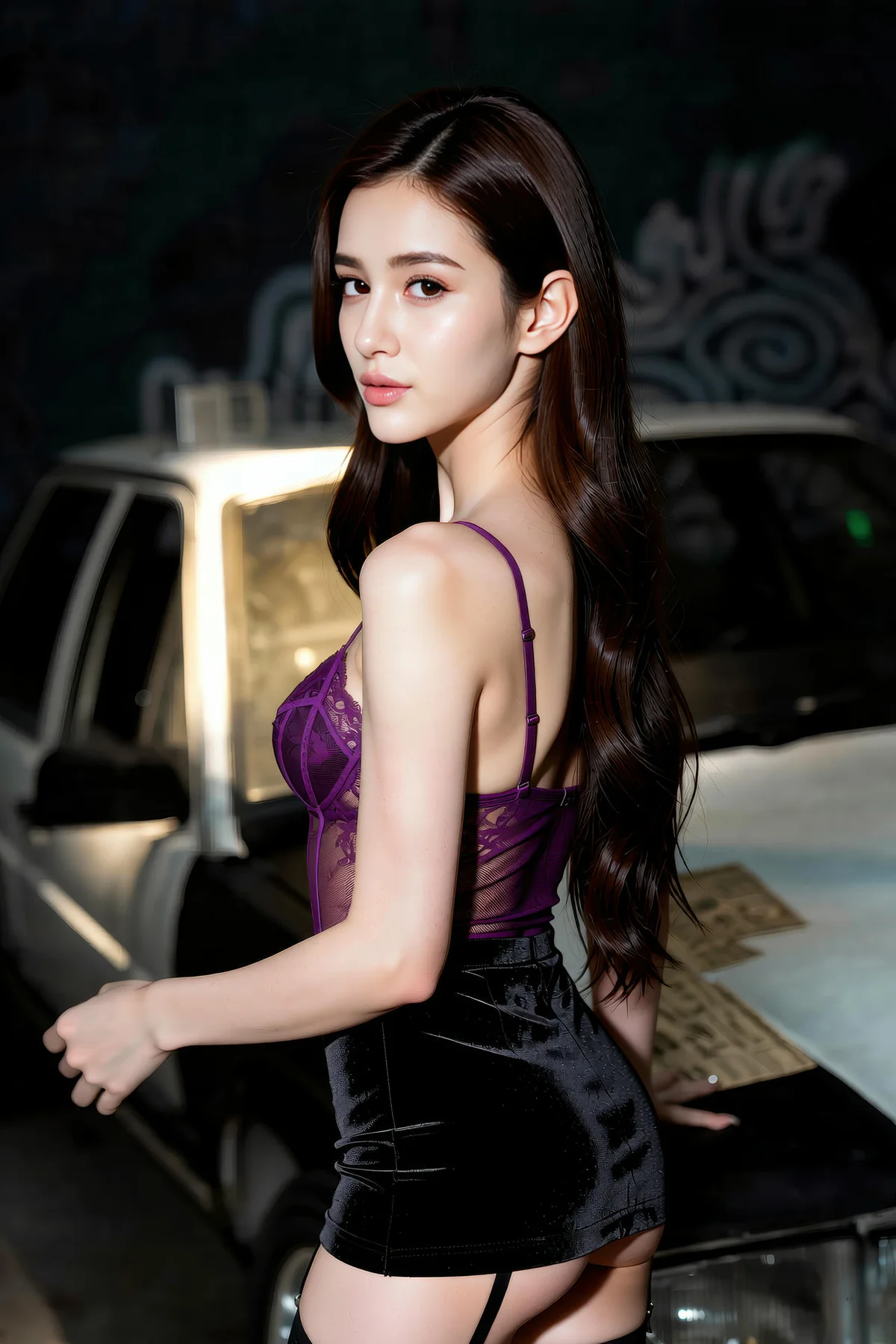 AIG  No.238 菲菲吊袜短裙 - 10