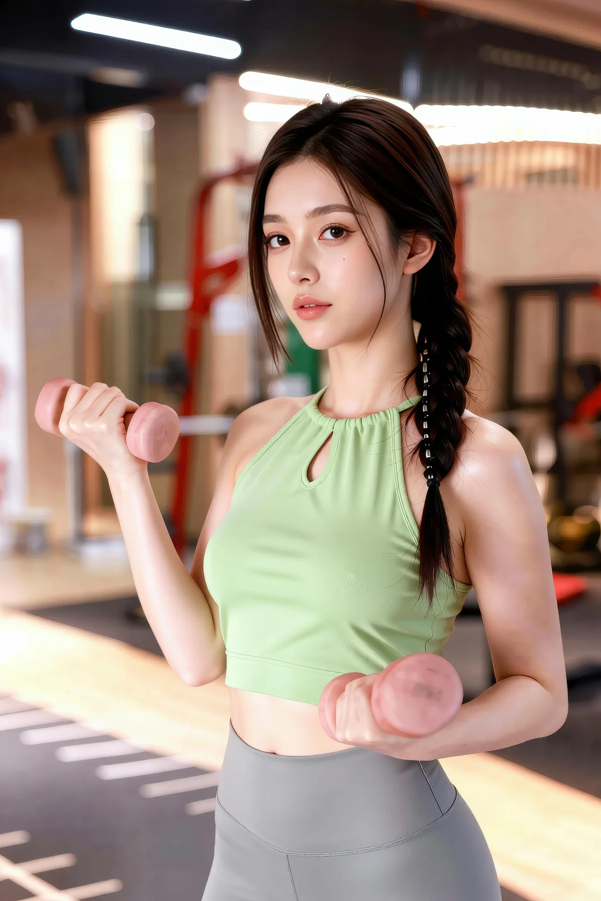 AIG  No.241 熙蕾学姐健身瑜伽裤 - 2