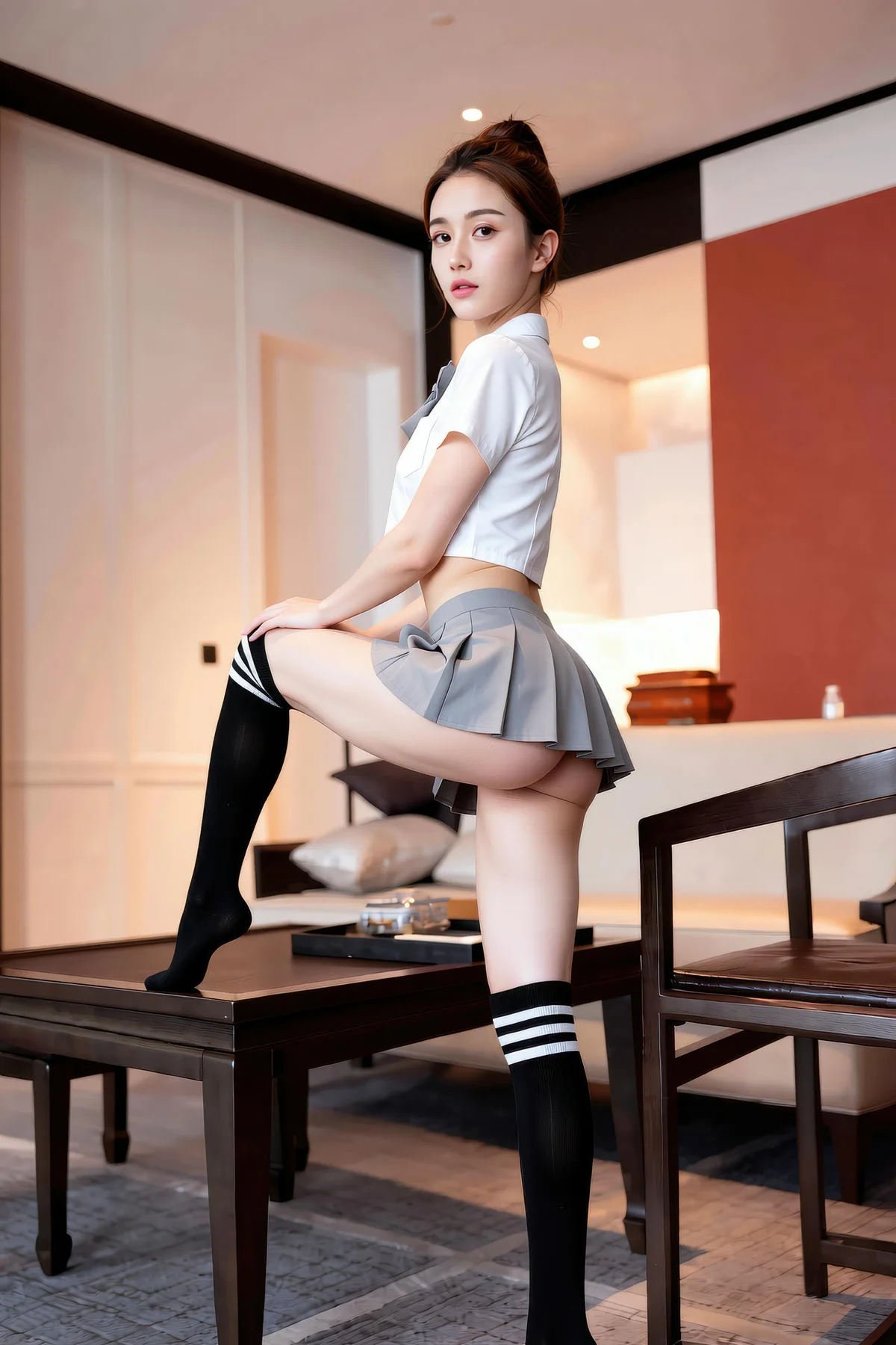 AIG  No.242 一柠jk制服短裙 - 8