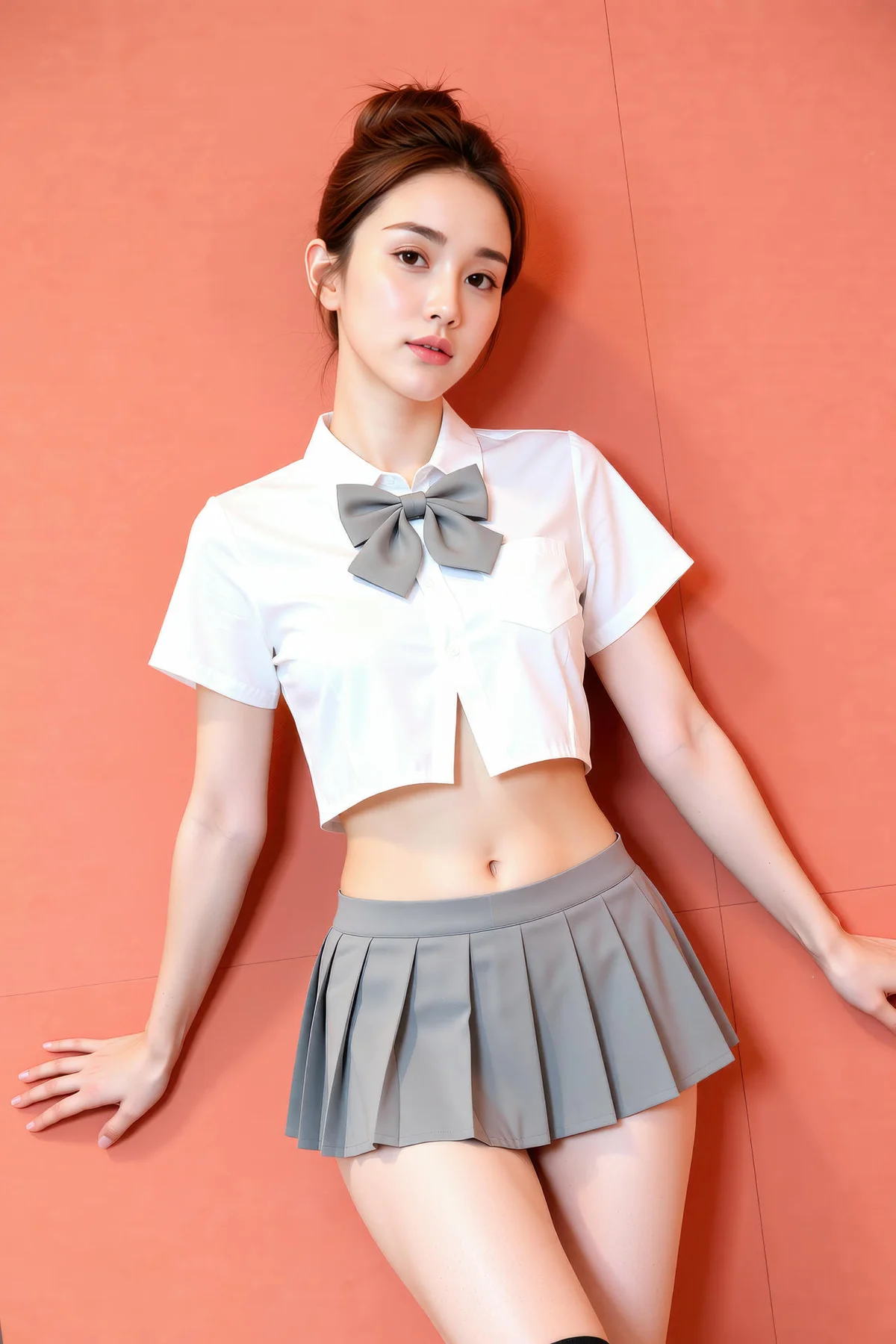 AIG  No.242 一柠jk制服短裙 - 9