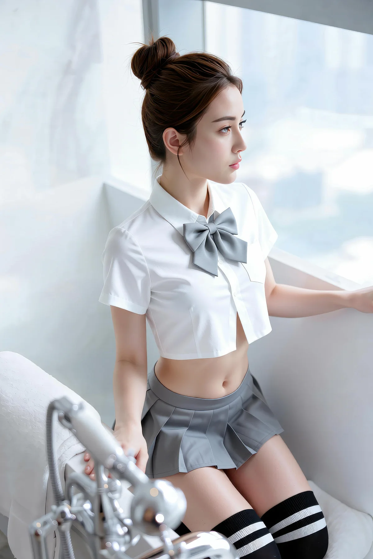 AIG  No.242 一柠jk制服短裙 - 5