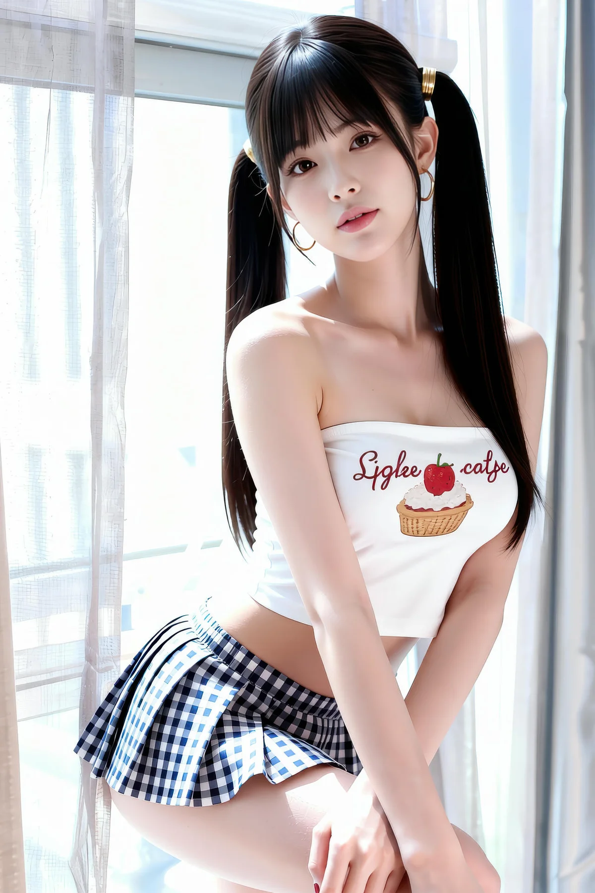 AIG  No.251 柚柚sasa短裙抹胸萝莉 - 7