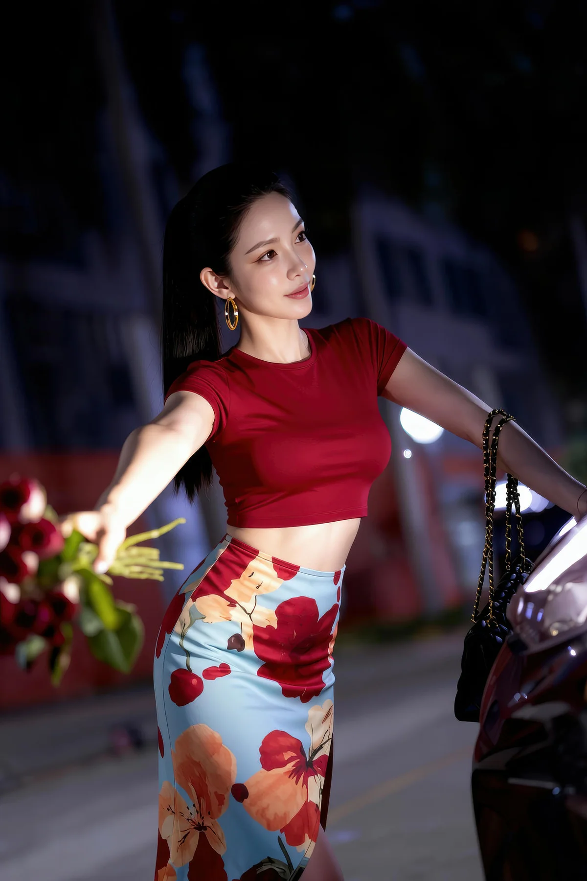 AIG  No.256 婉婉兔毛性感短裙 - 9