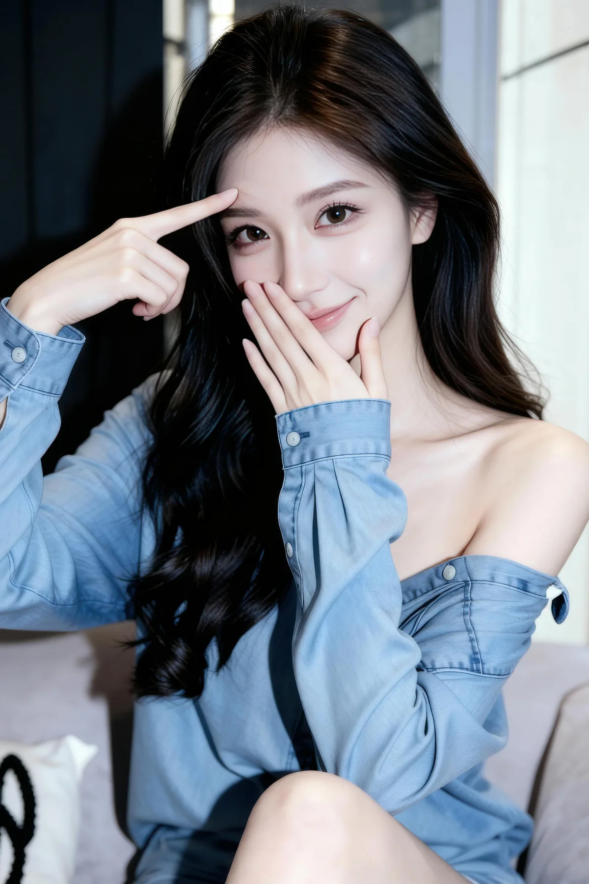 AIG  No.266 糖er衬衫爆乳美腿 - 8