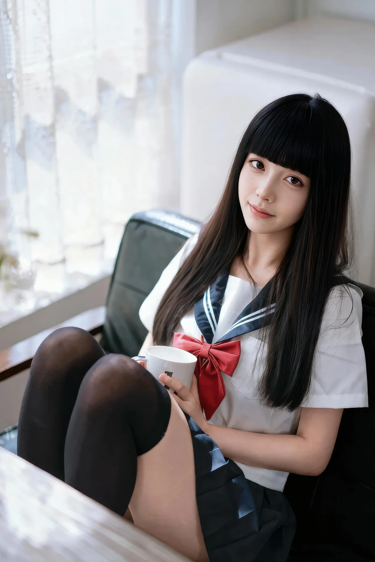 AIG  No.270 九歌jk制服少女装扮 - 3