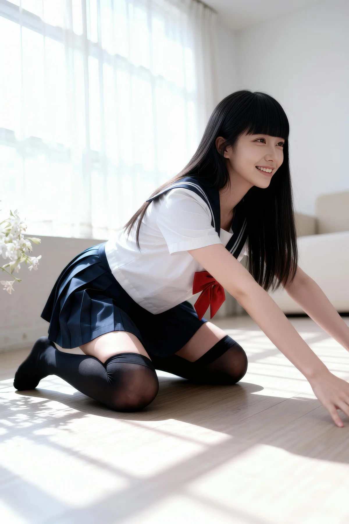 AIG  No.270 九歌jk制服少女装扮 - 4