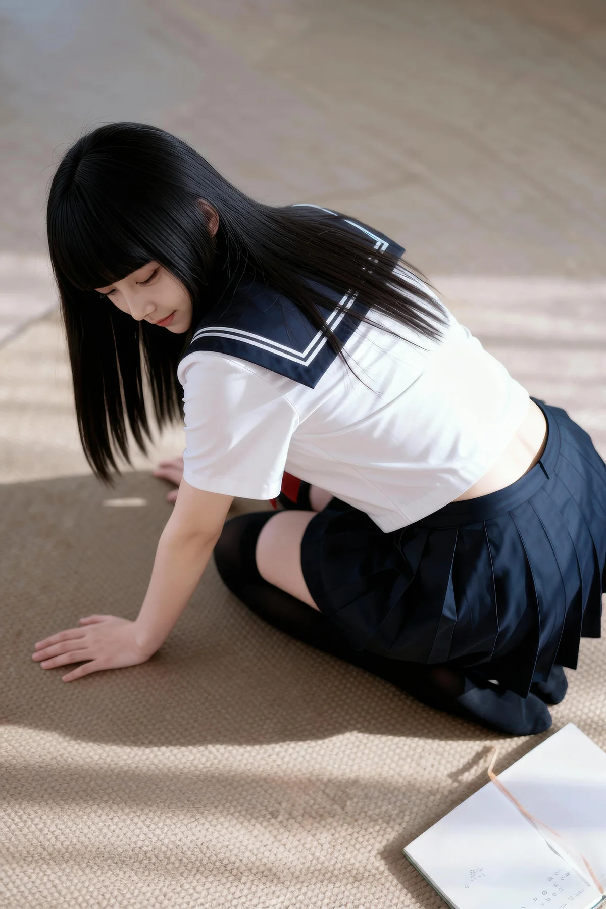 AIG  No.270 九歌jk制服少女装扮 - 7