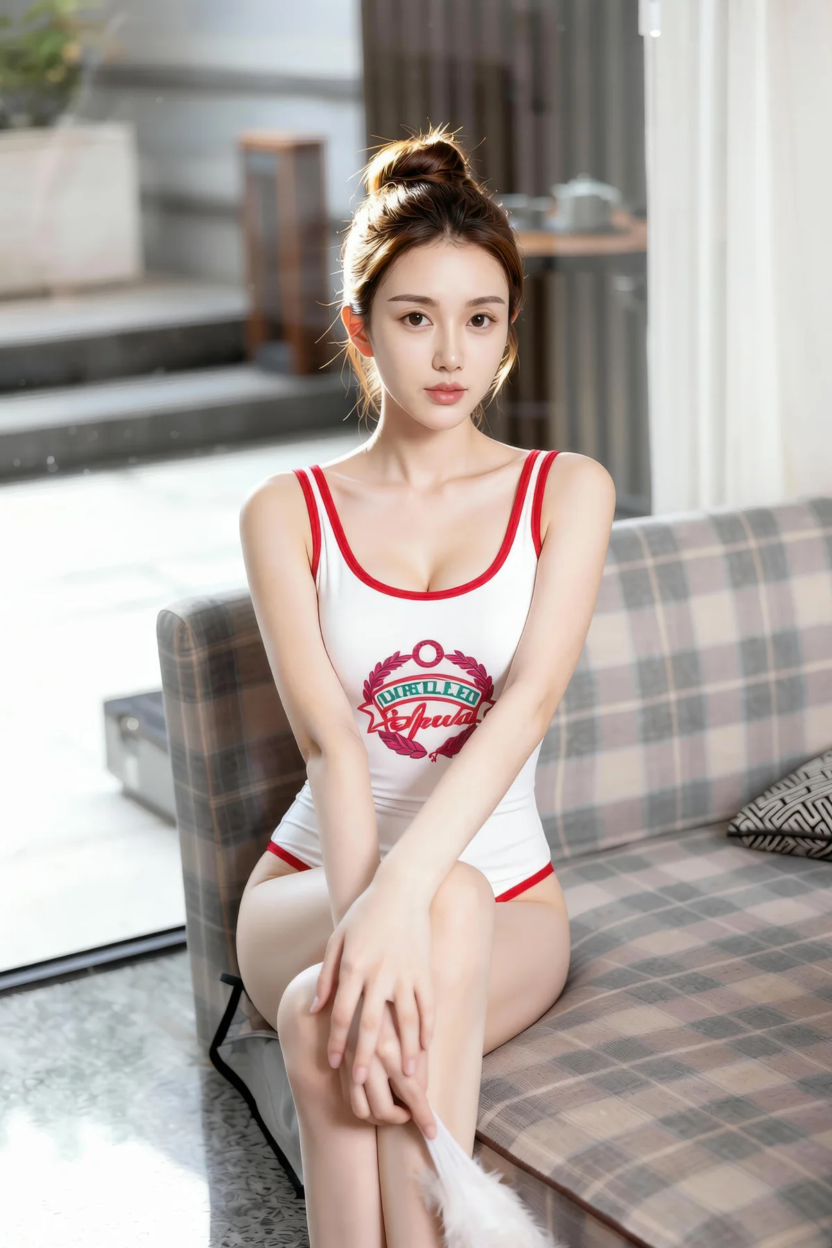 AIG  No.290 一柠吊带连体衣 - 2