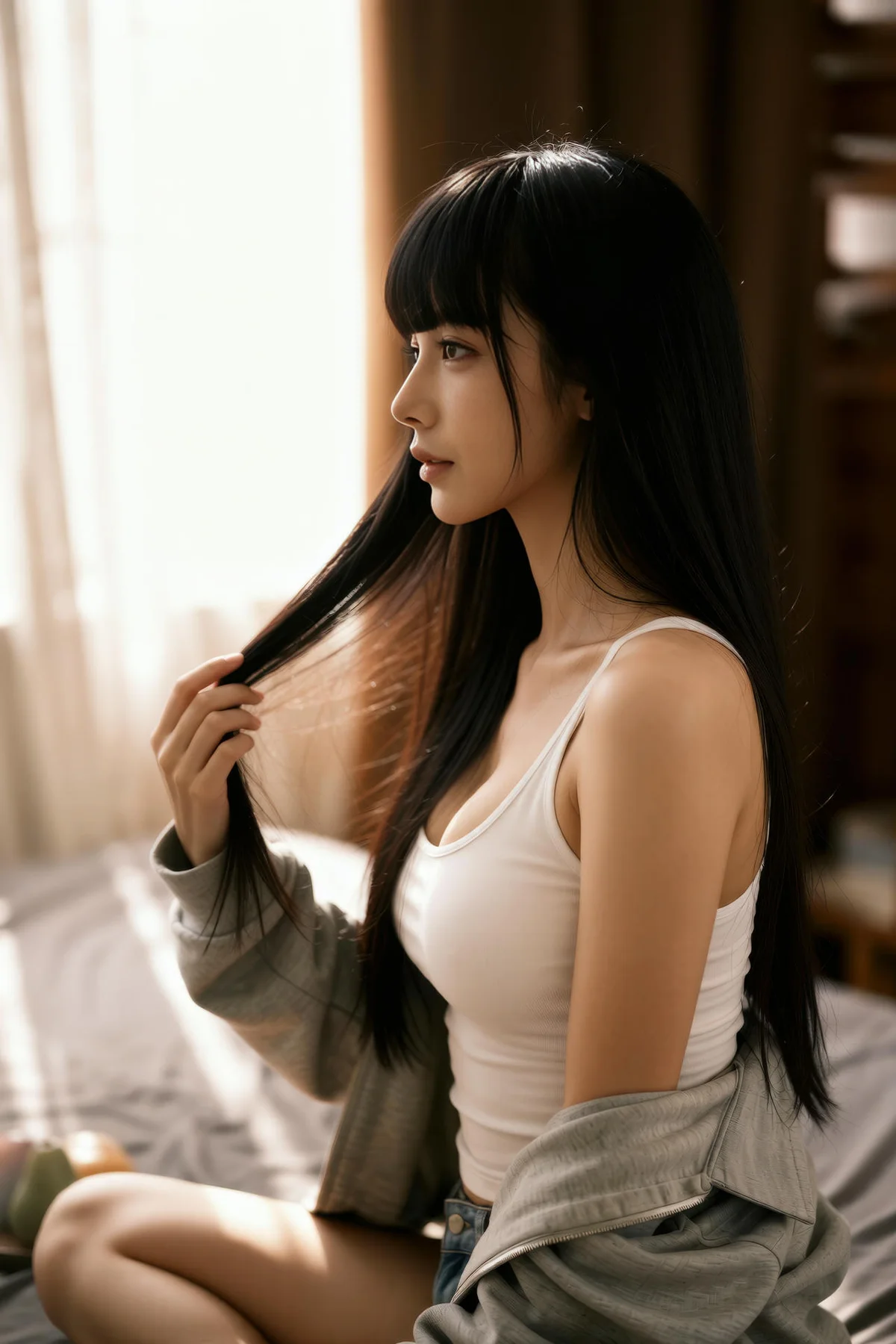 AIG  No.291 九歌lina白色背心写真 - 3