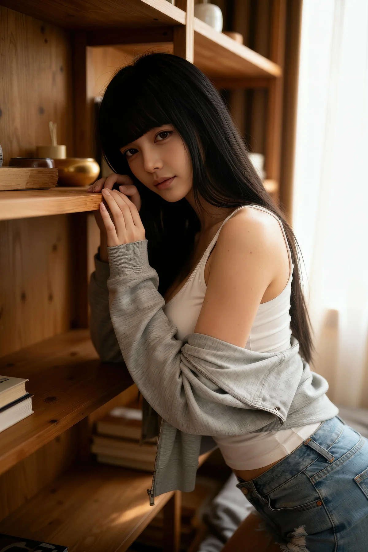 AIG  No.291 九歌lina白色背心写真 - 1