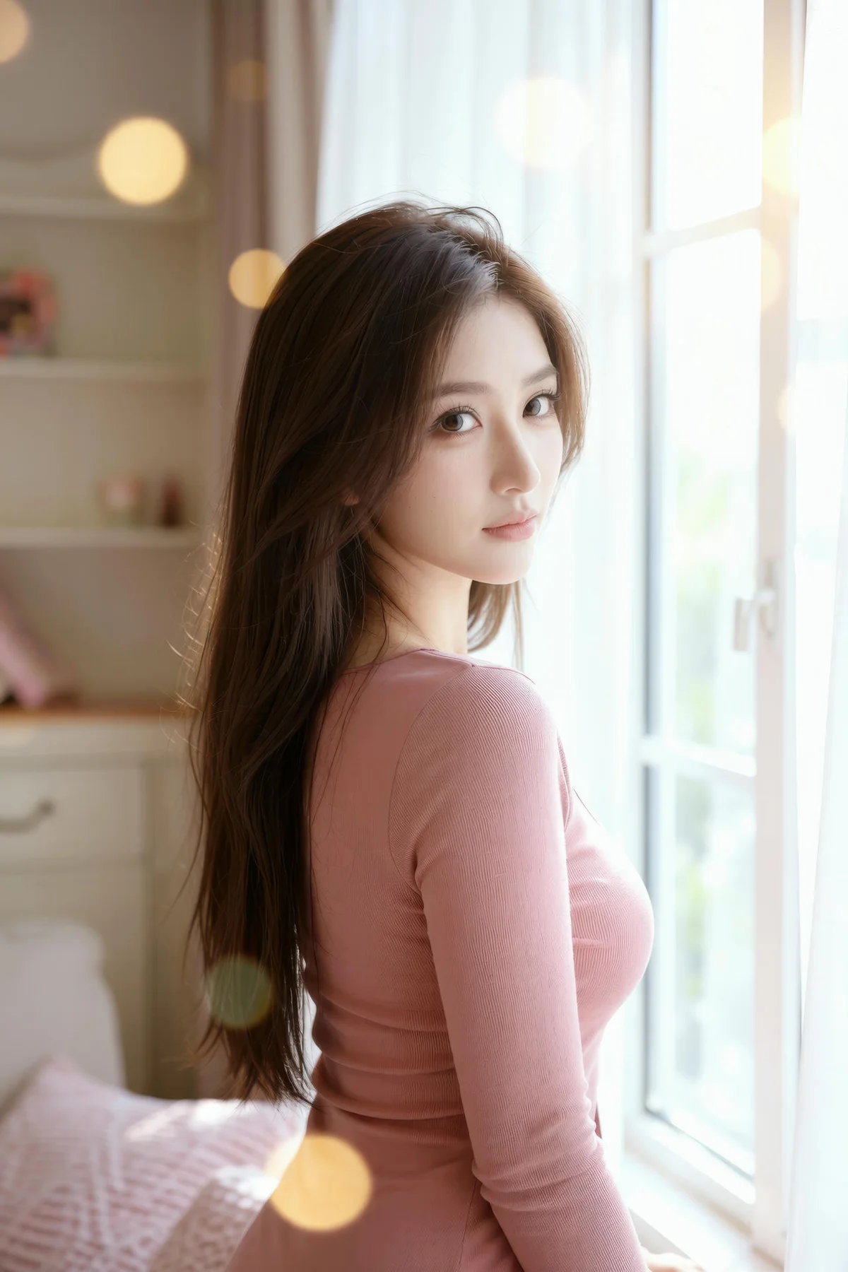 AIG  No.299 糖er粉色连衣裙 - 8