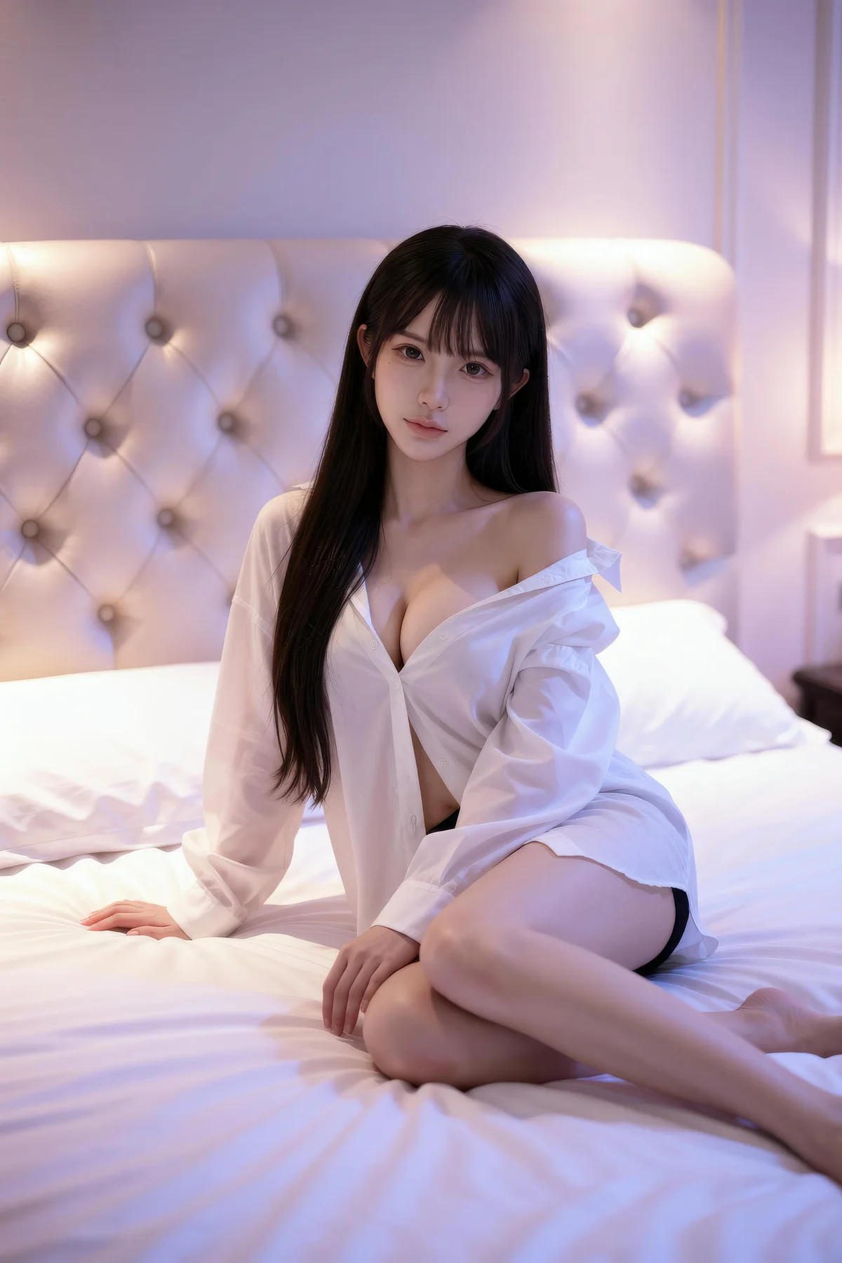 AIG  No.305 芭喜mila爆乳白衬衫玉背 - 4