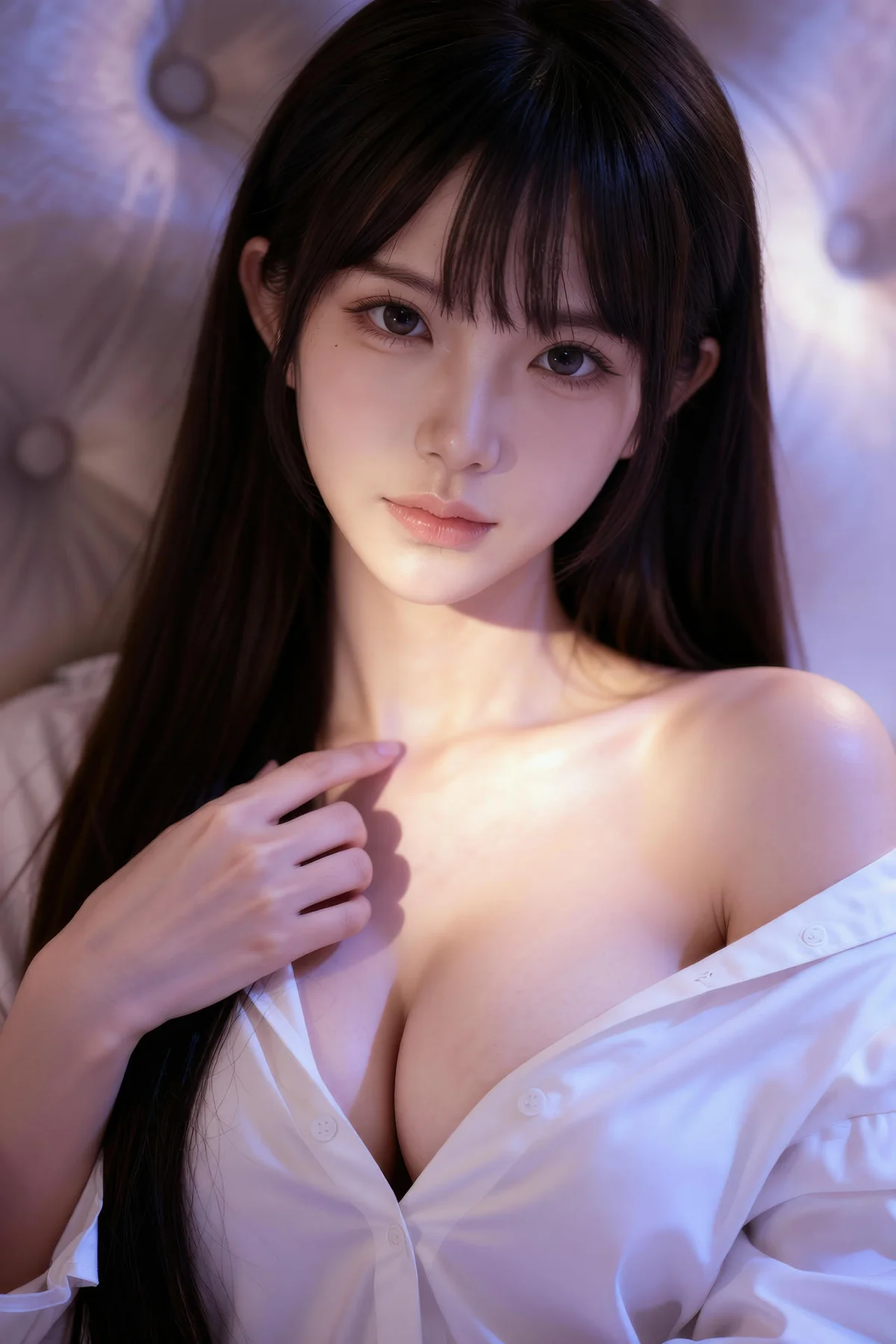 AIG  No.305 芭喜mila爆乳白衬衫玉背 - 7