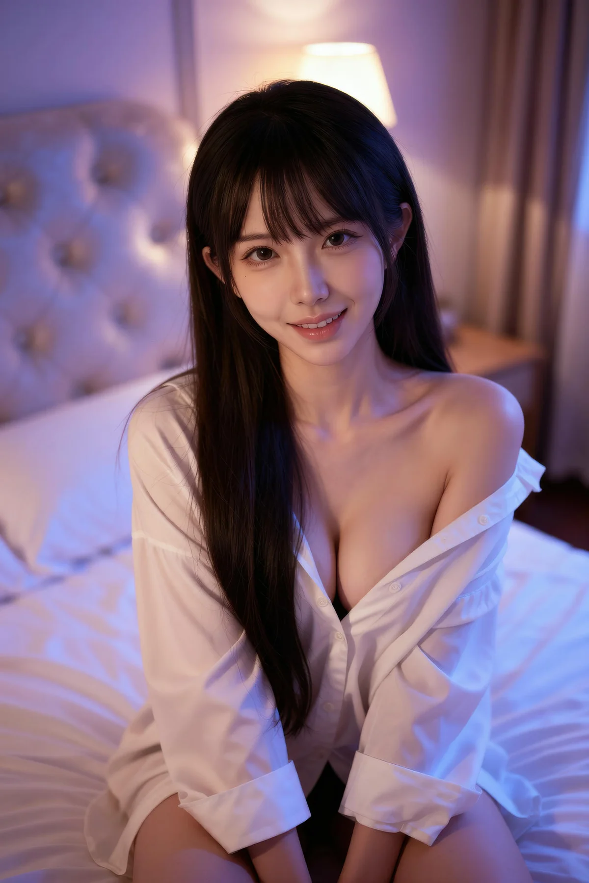 AIG  No.305 芭喜mila爆乳白衬衫玉背 - 8