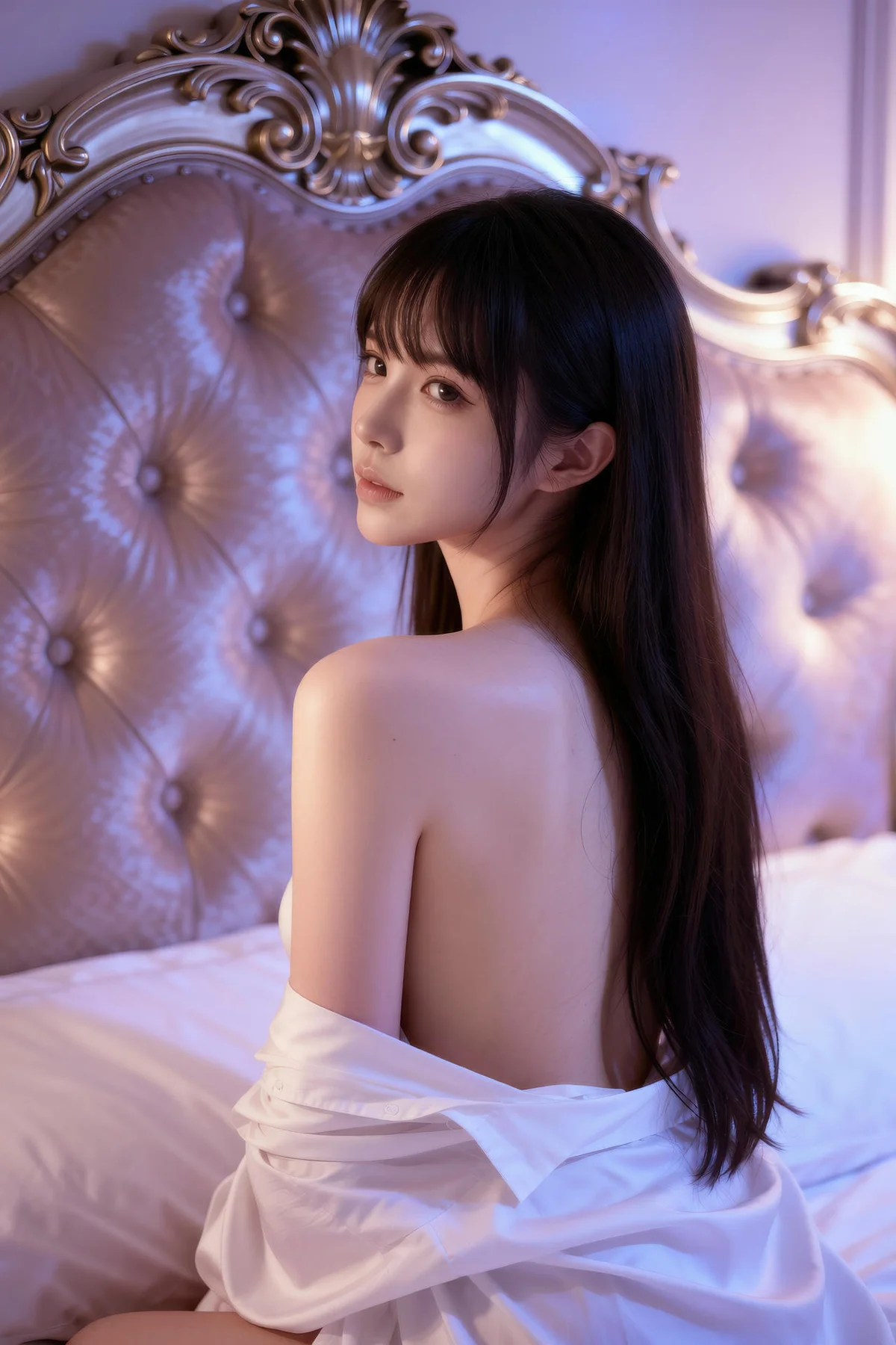 AIG  No.305 芭喜mila爆乳白衬衫玉背 - 10