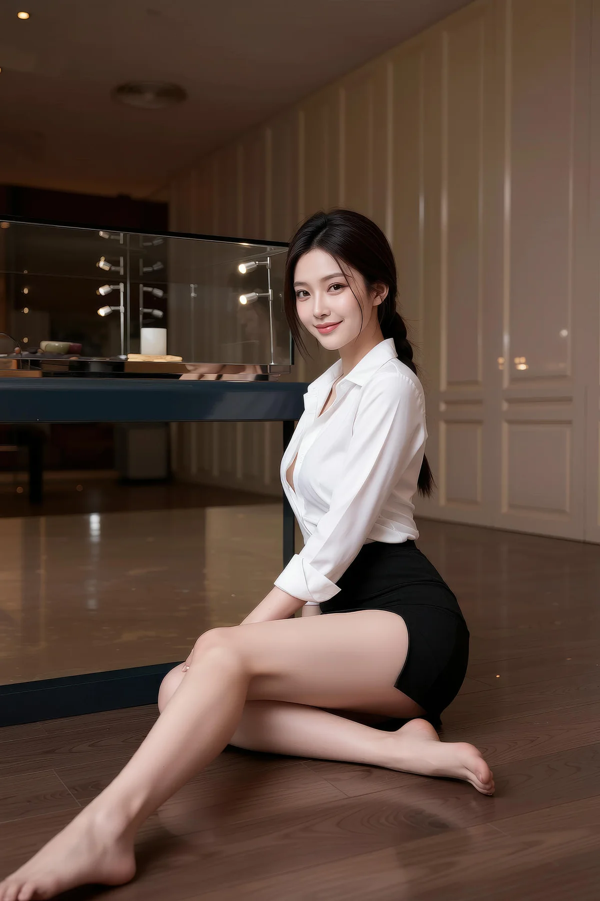 AIG  No.334 熙蕾学姐爆乳衬衫 - 5