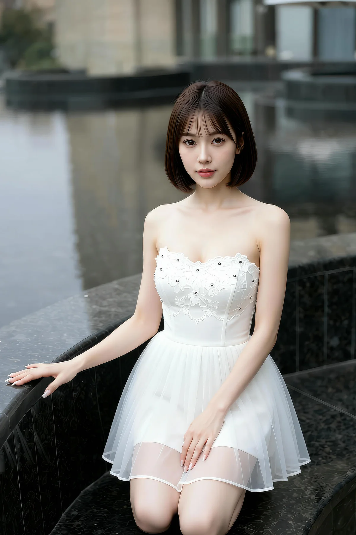 AIG  No.336 小乔丝绸睡衣酥胸 - 8