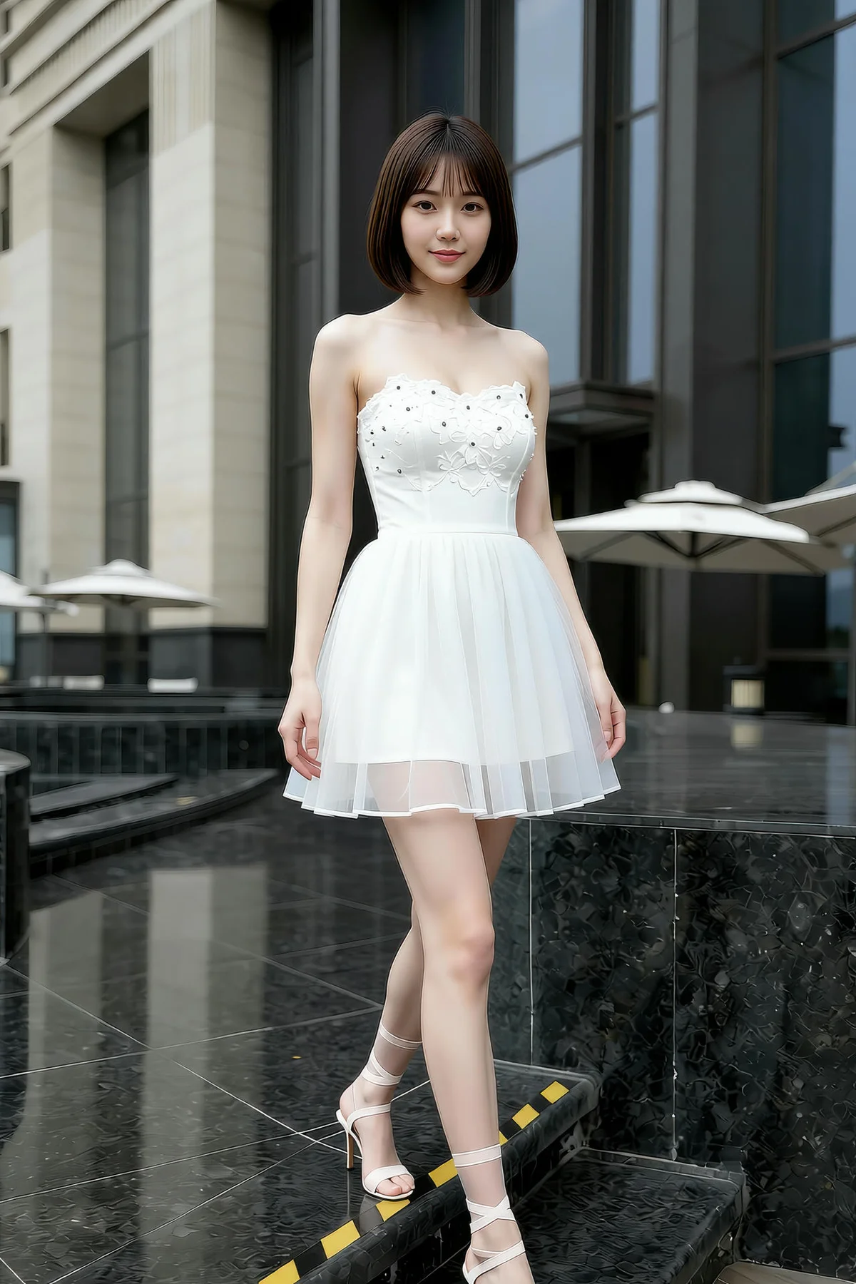 AIG  No.336 小乔丝绸睡衣酥胸 - 9