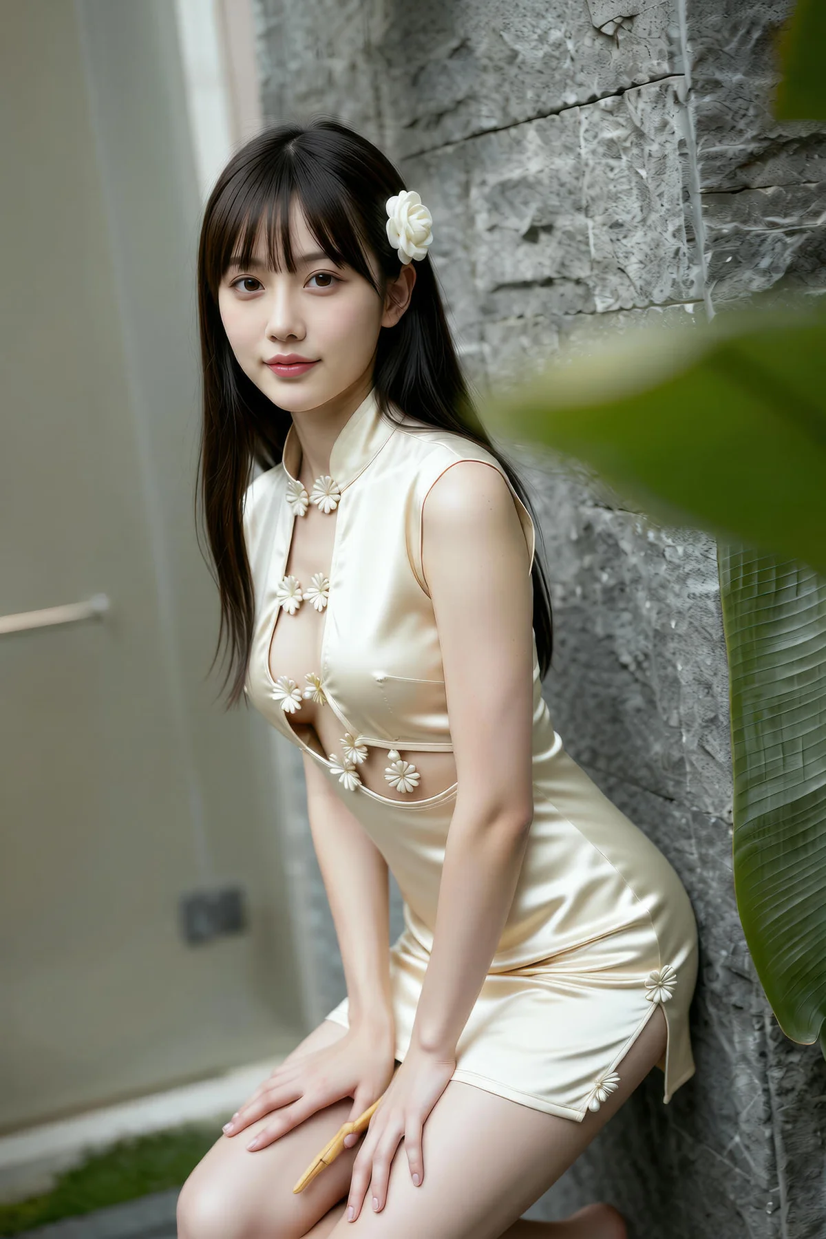 AIG  No.340 婉儿旗袍制服美腿 - 4