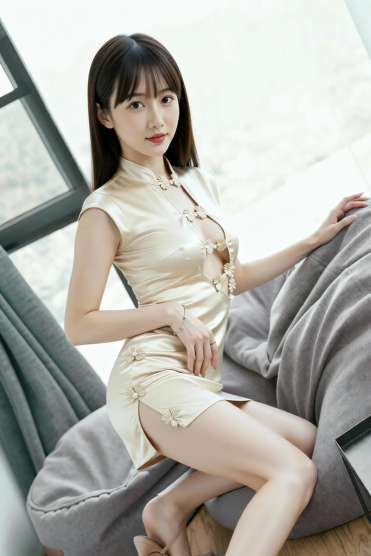 AIG  No.340 婉儿旗袍制服美腿 - 3