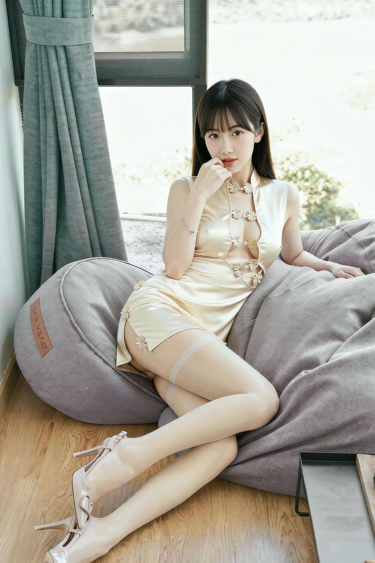 AIG  No.340 婉儿旗袍制服美腿 - 9