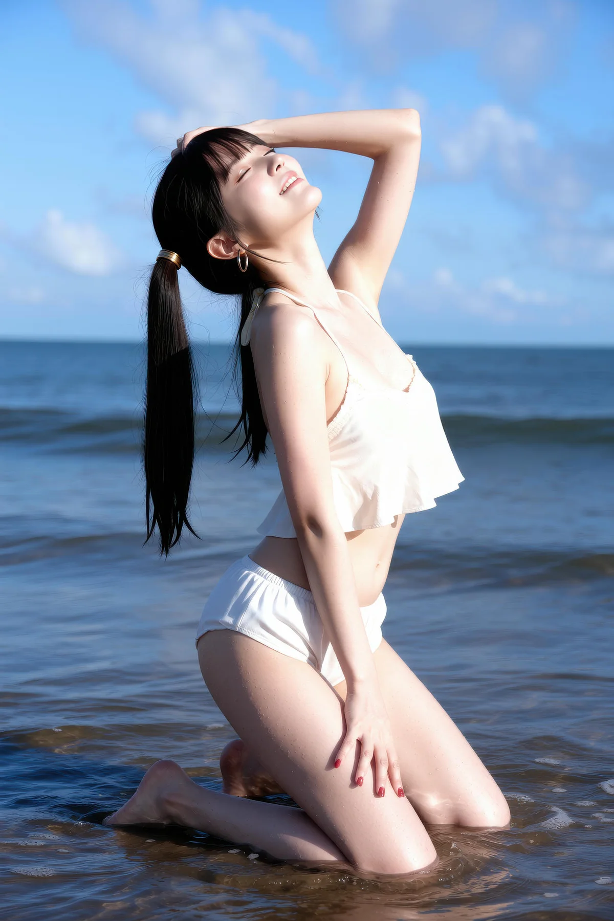 AIG  No.342 柚柚sasa沙滩酥胸爆乳 - 9