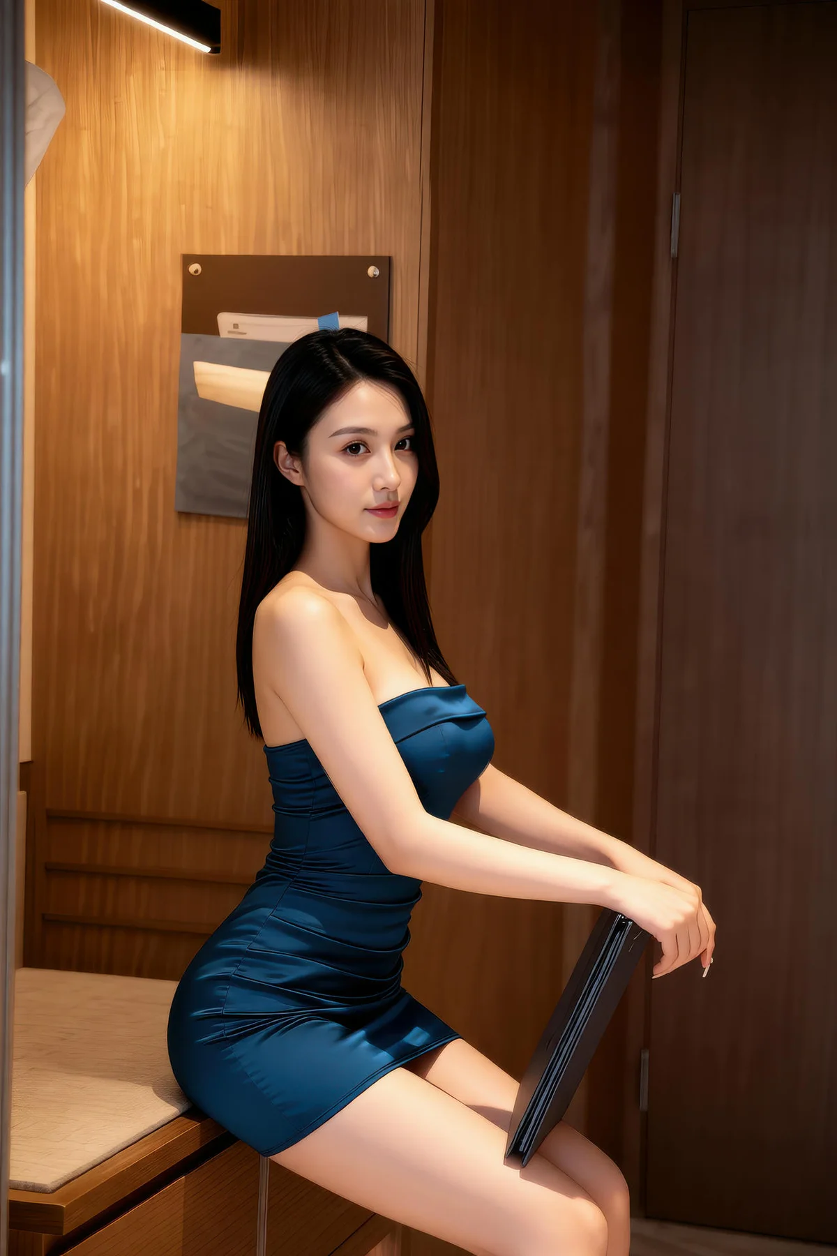 AIG  No.453 猫猫er抹胸香肩美女 - 9