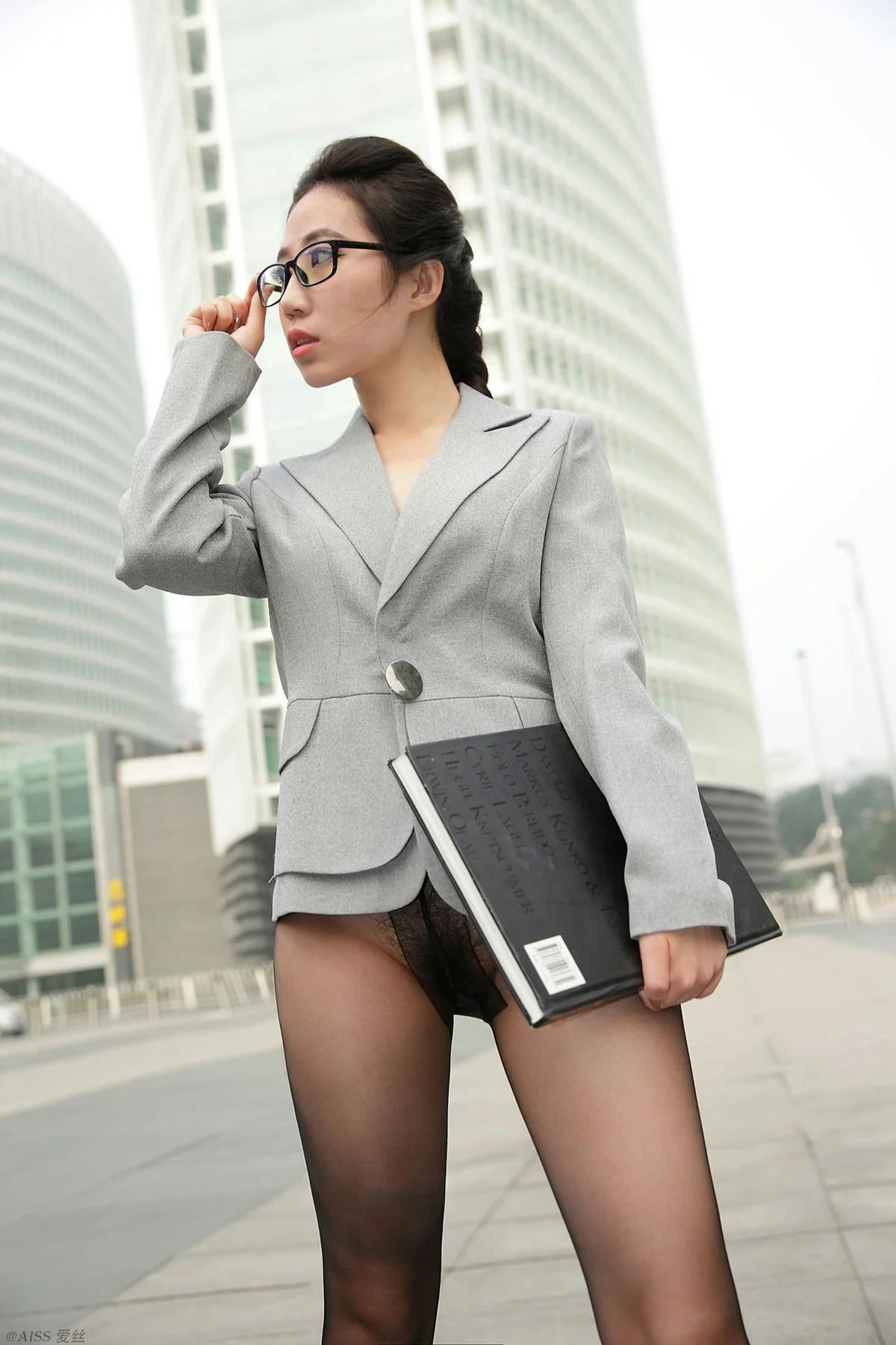 AISS爱丝 No.004 美丝职员制服丝袜 - 4