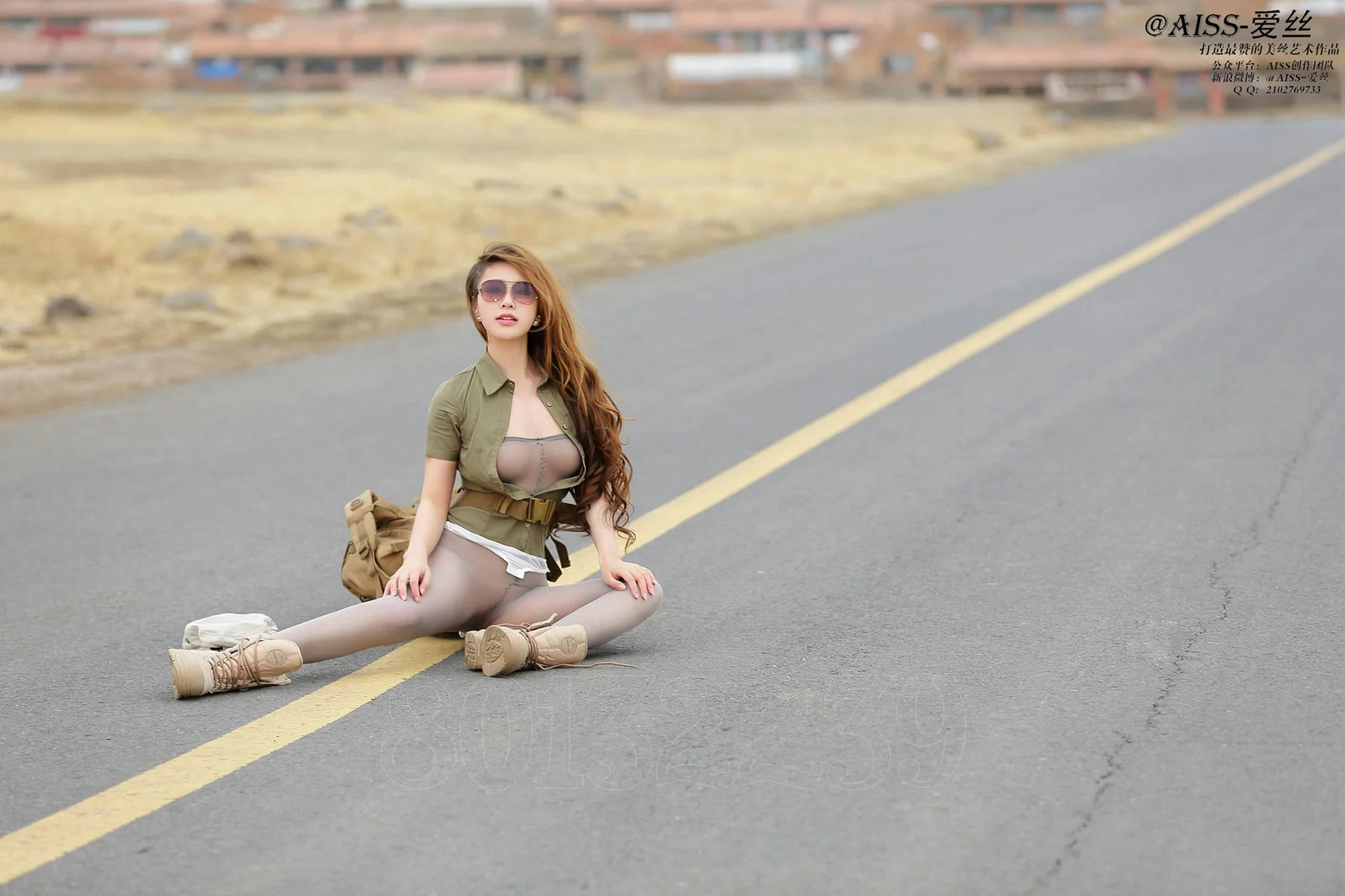 AISS爱丝 No.052 若兮-旅行日记 80P全户外美照 - 1