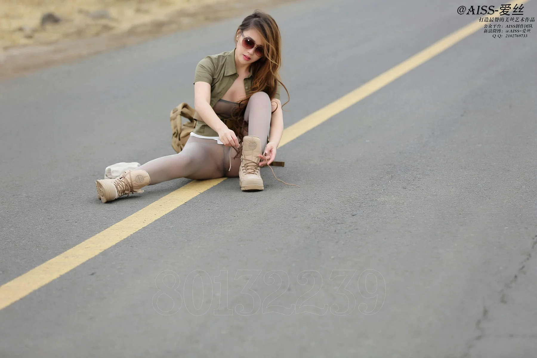 AISS爱丝 No.052 若兮-旅行日记 80P全户外美照 - 2